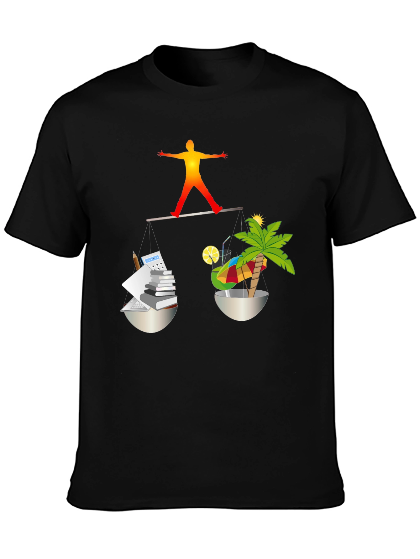 Work-Life Balance T-Shirt - Balancing Act Tee