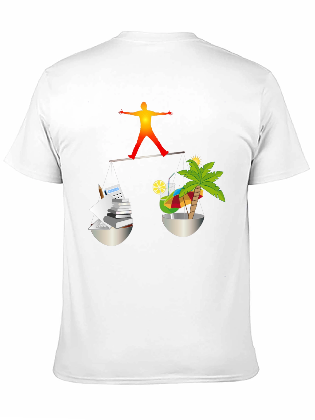 Work-Life Balance T-Shirt - Balancing Act Tee