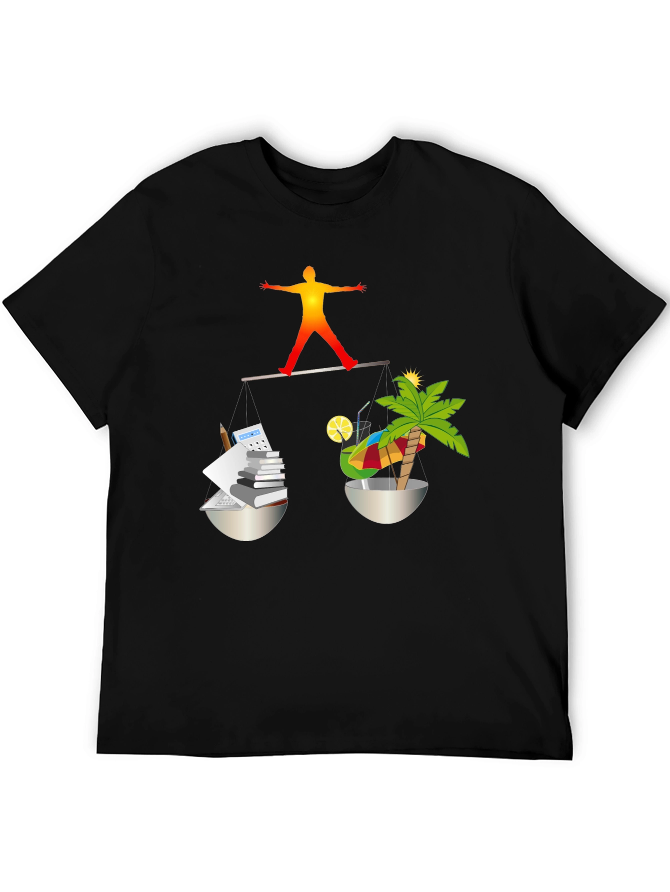 Work-Life Balance T-Shirt - Balancing Act Tee