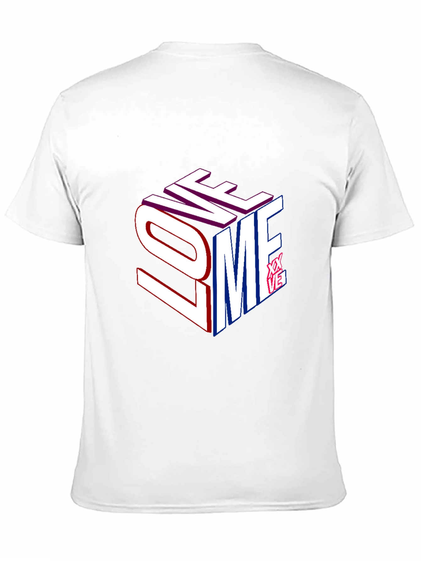 Love Me Graphic Print T-Shirt