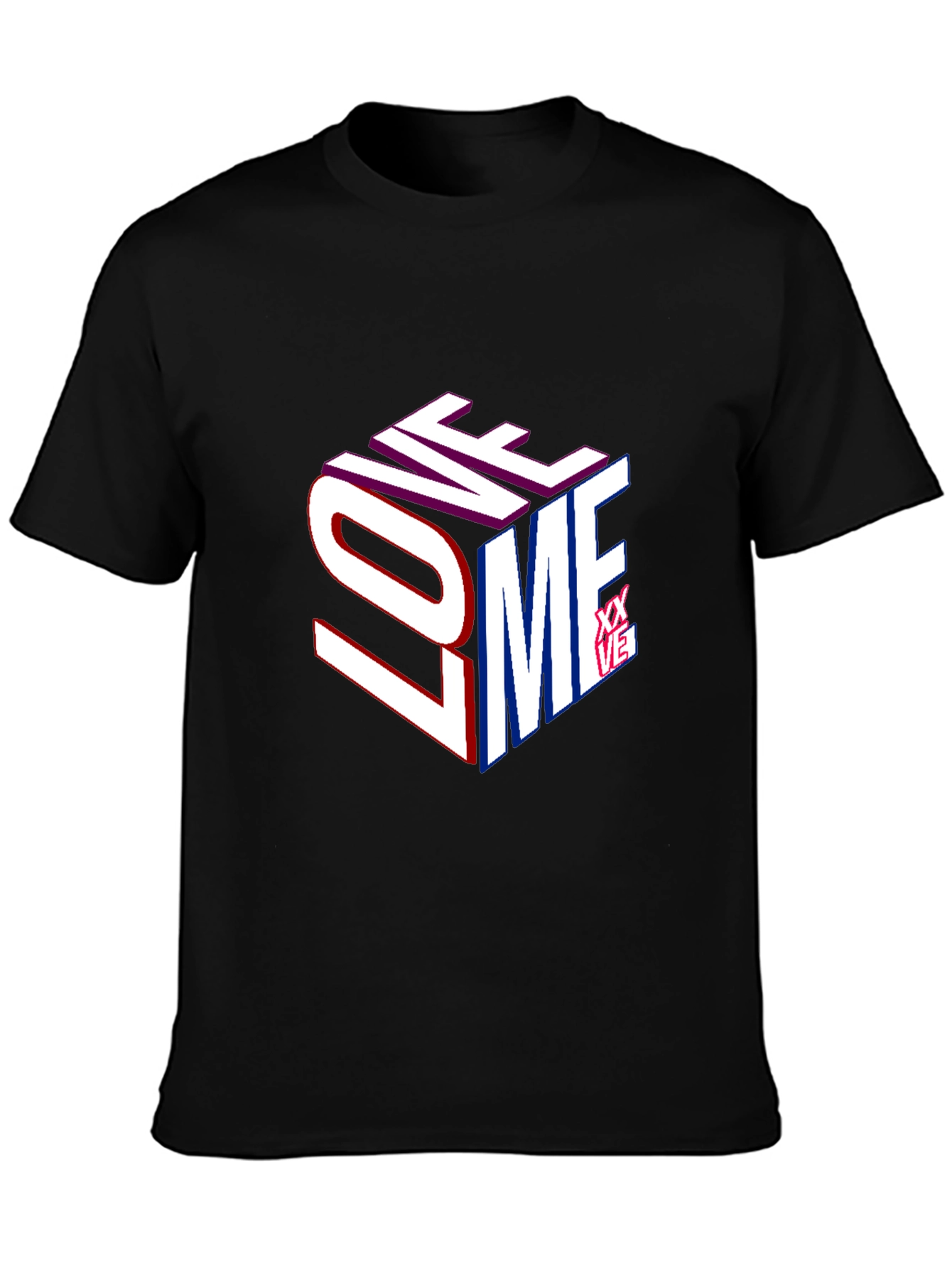 Love Me Graphic Print T-Shirt