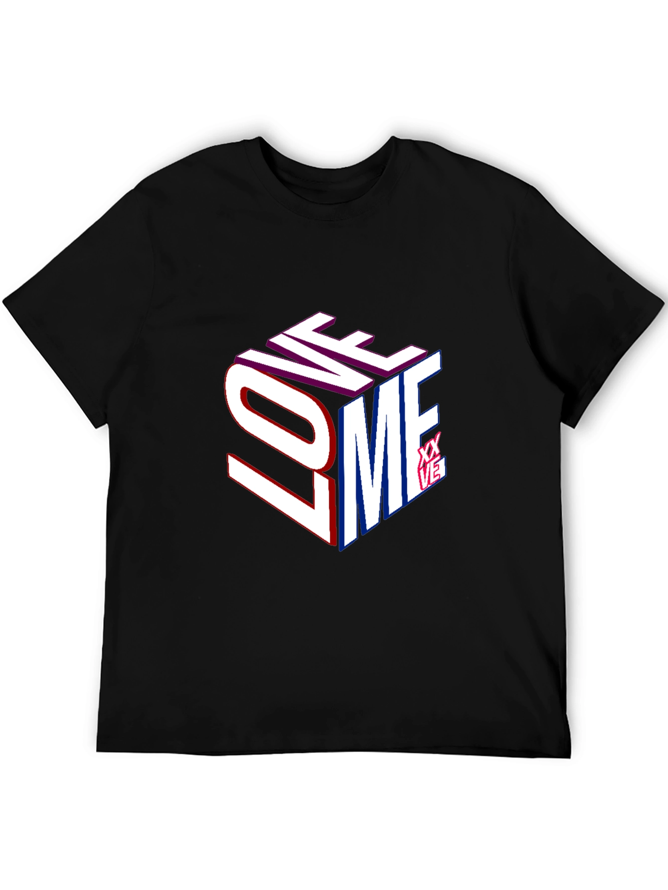 Love Me Graphic Print T-Shirt