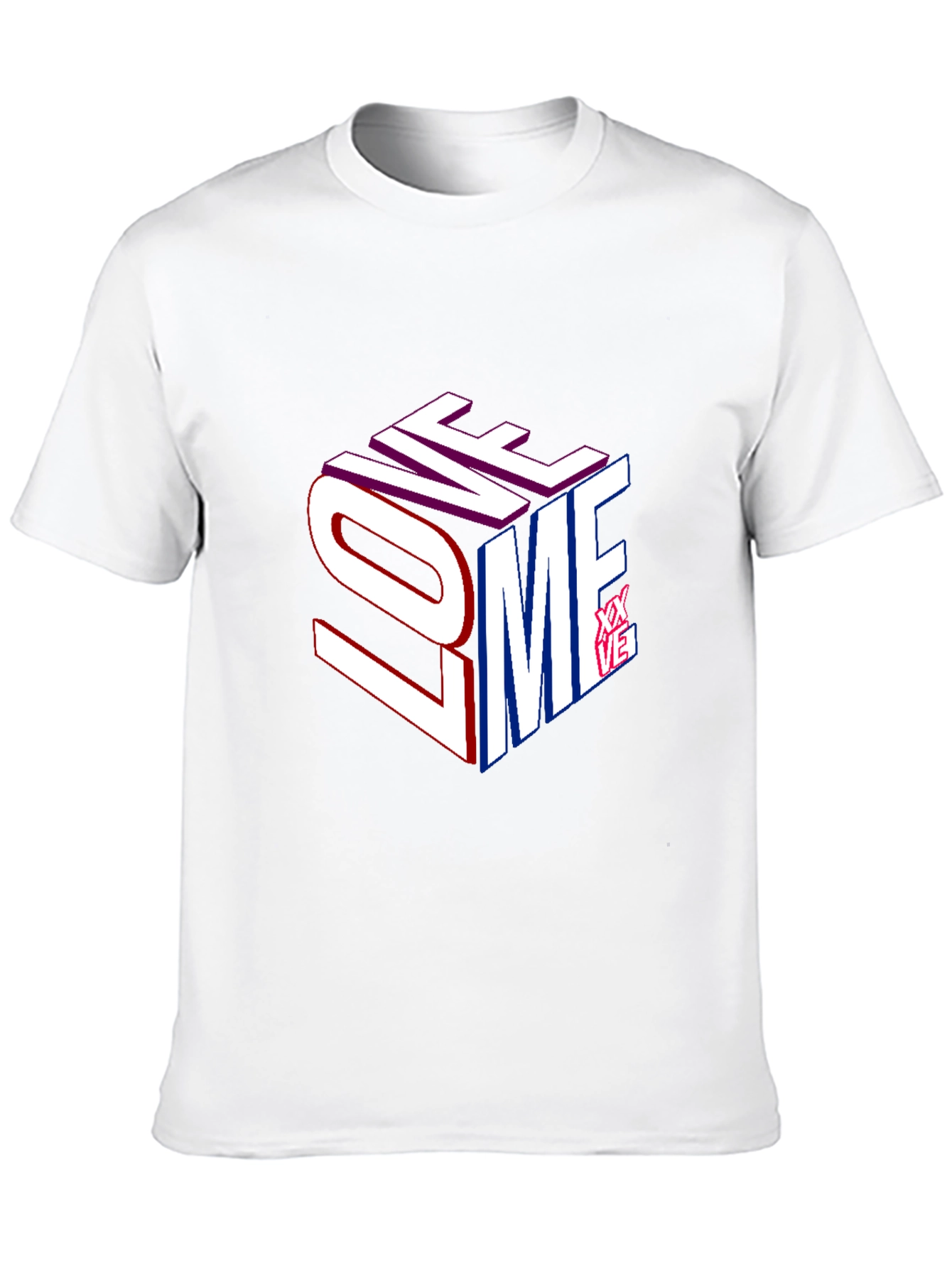 Love Me Graphic Print T-Shirt