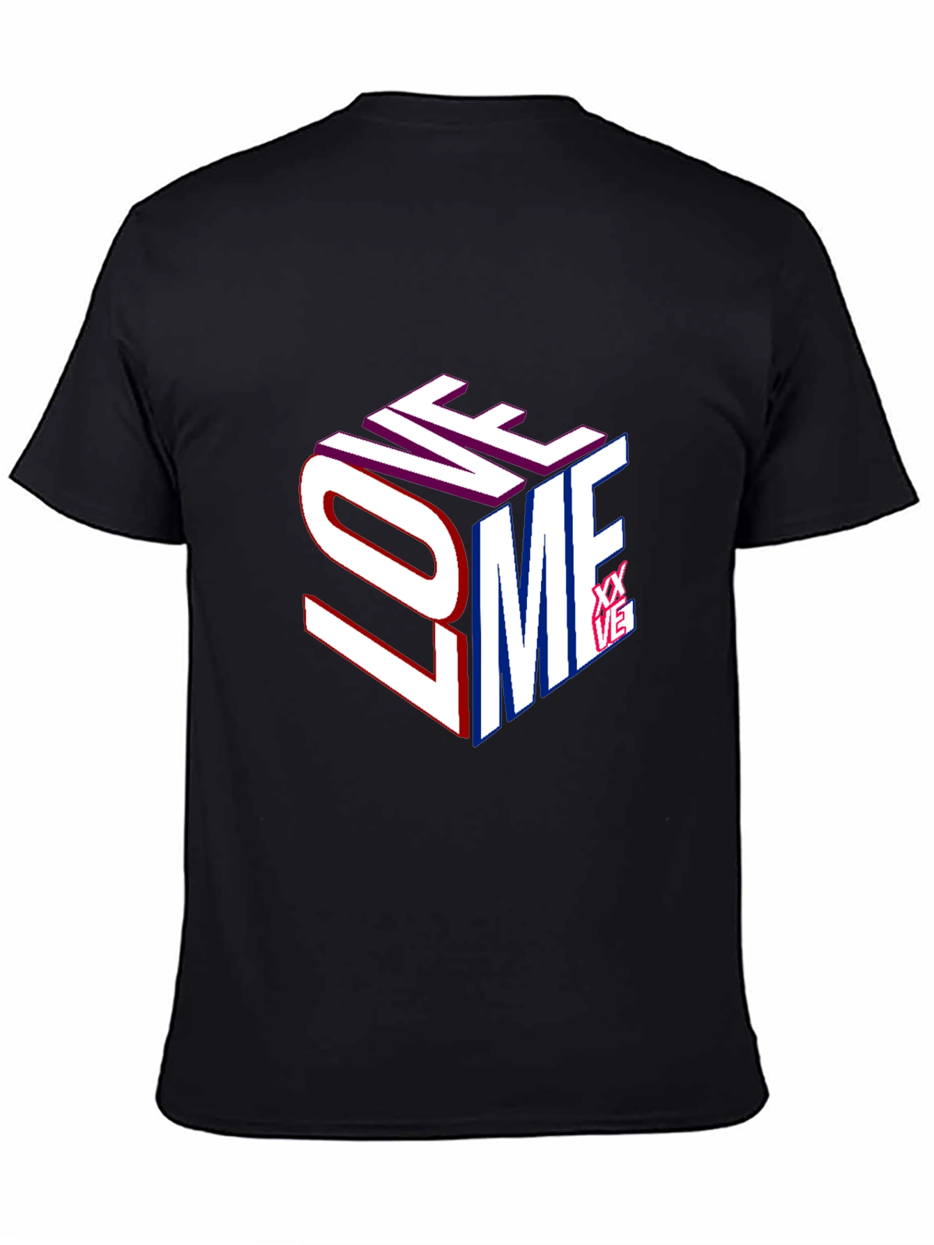 Love Me Graphic Print T-Shirt
