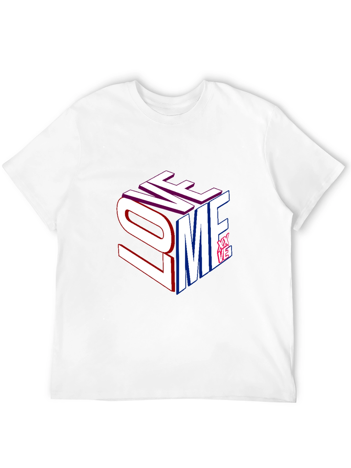 Love Me Graphic Print T-Shirt