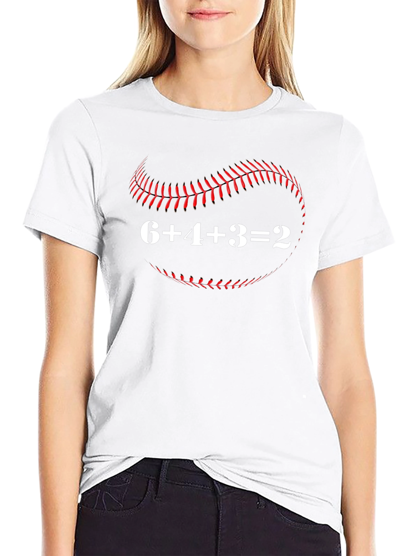 Baseball Math Pun T-Shirt