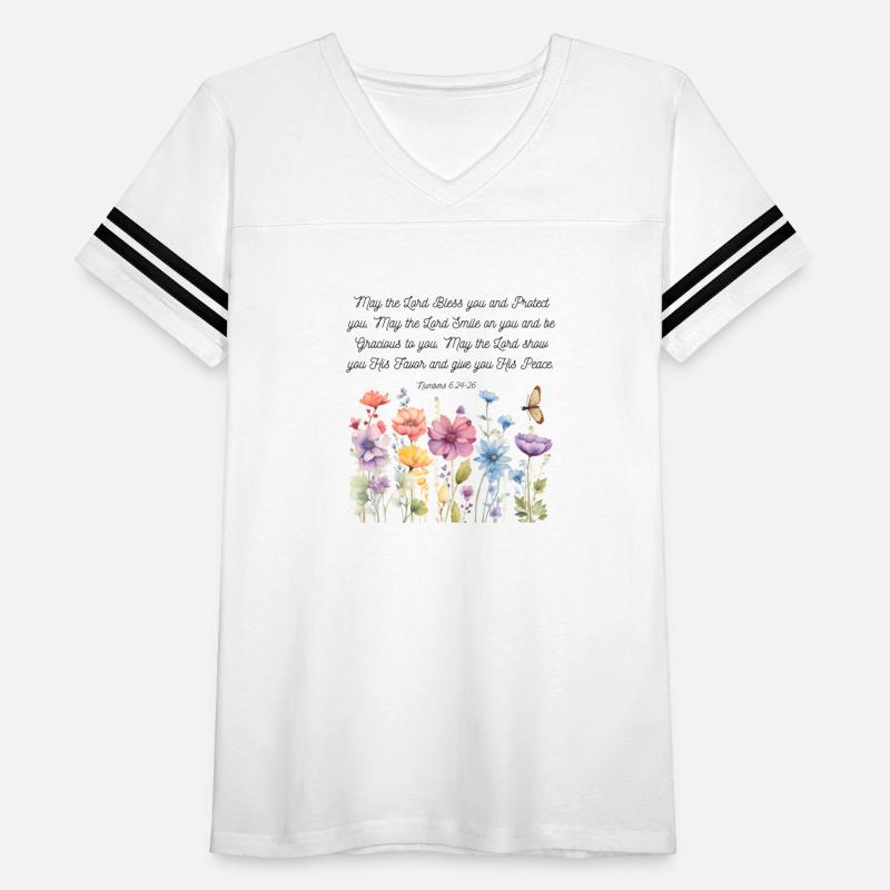 Numbers 6:24-26 Wildflowers, Christian Quote