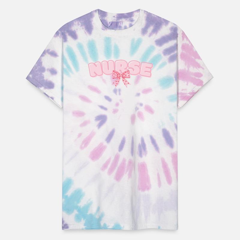 Nurse T Shirt with pink Bow Design
