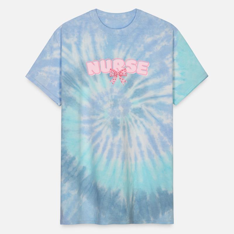 Nurse T Shirt with pink Bow Design