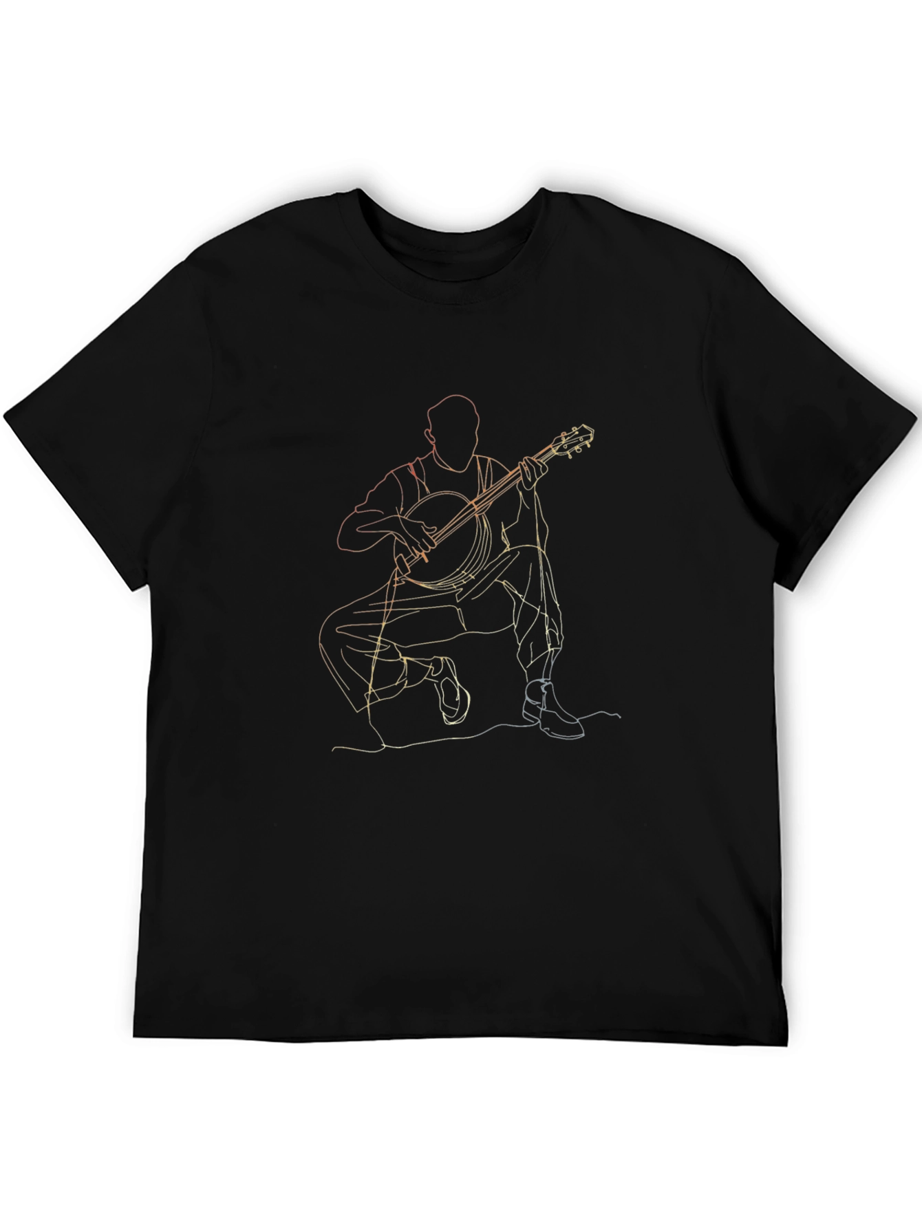 Banjo Player Graphic Tee - Unique Musician T-Shirt