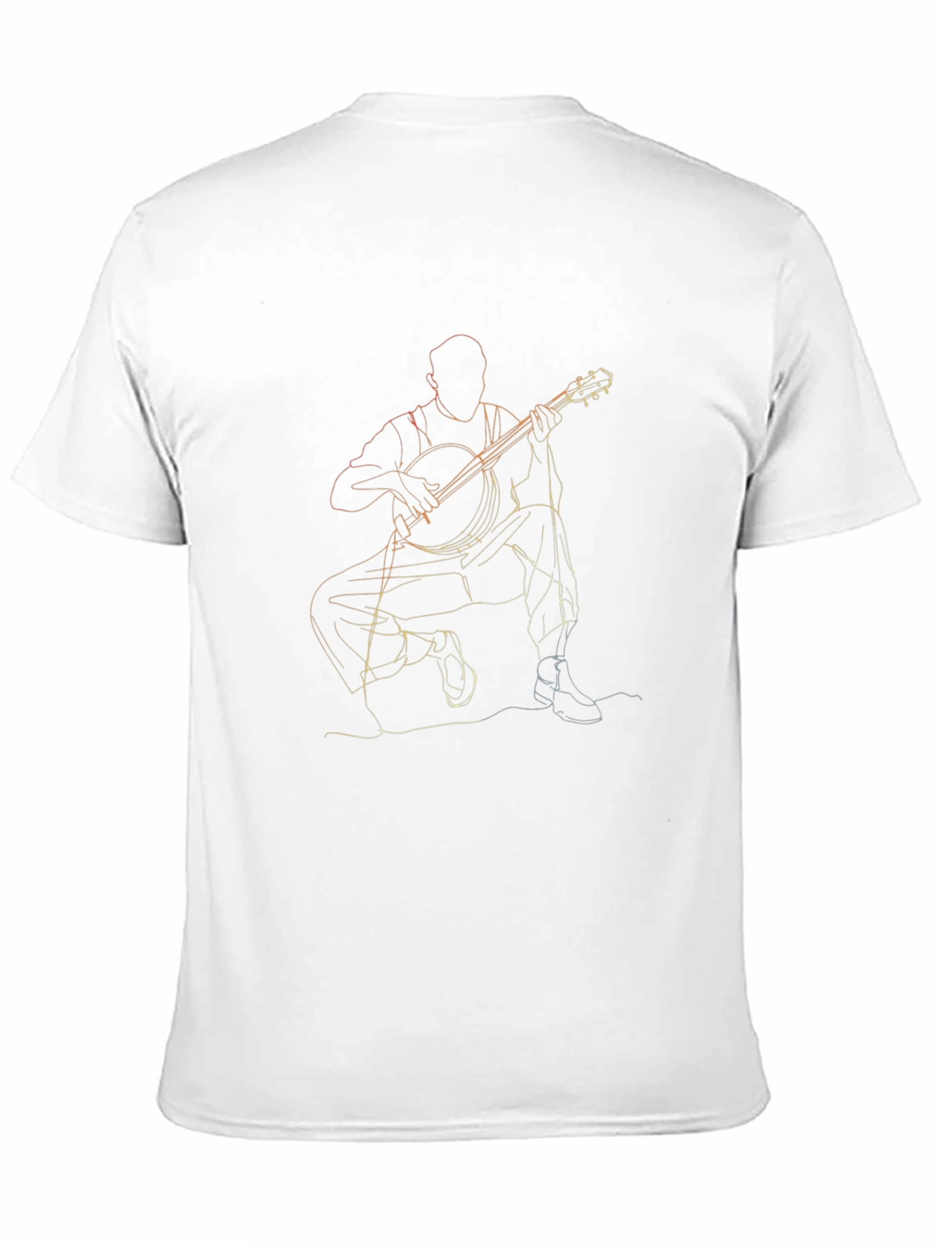Banjo Player Graphic Tee - Unique Musician T-Shirt