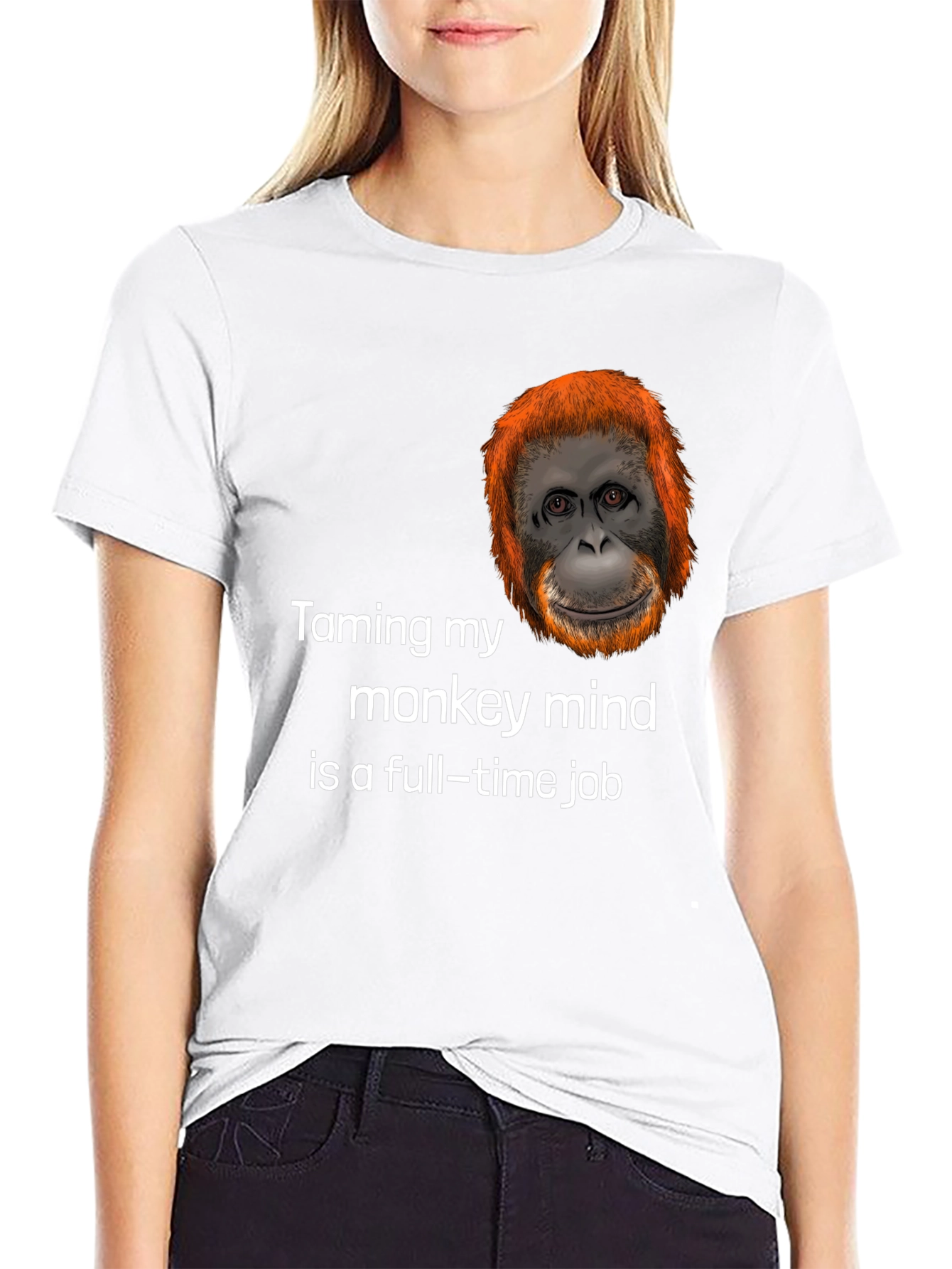 Monkey Mind T-Shirt - Full-Time Job