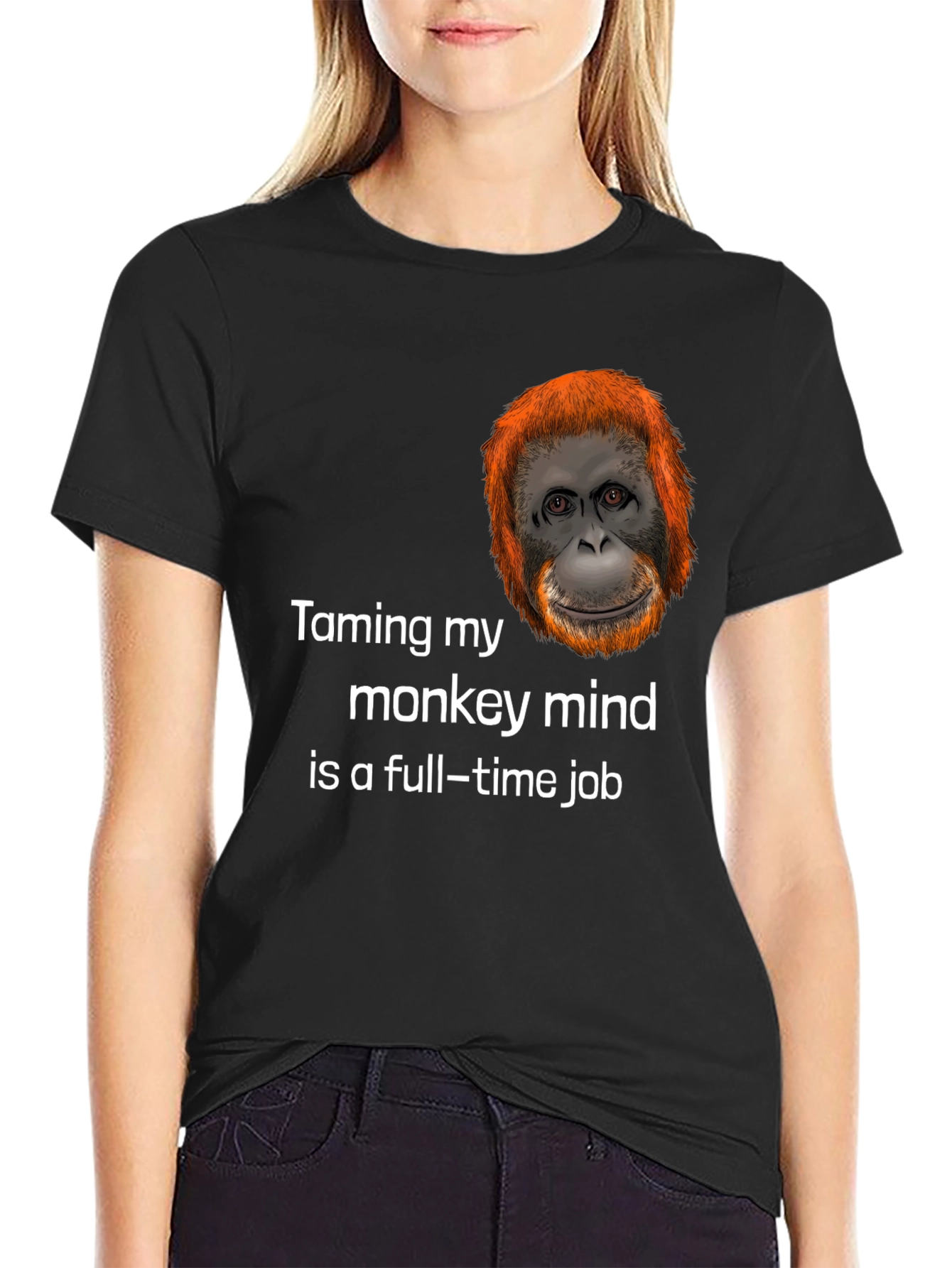 Monkey Mind T-Shirt - Full-Time Job
