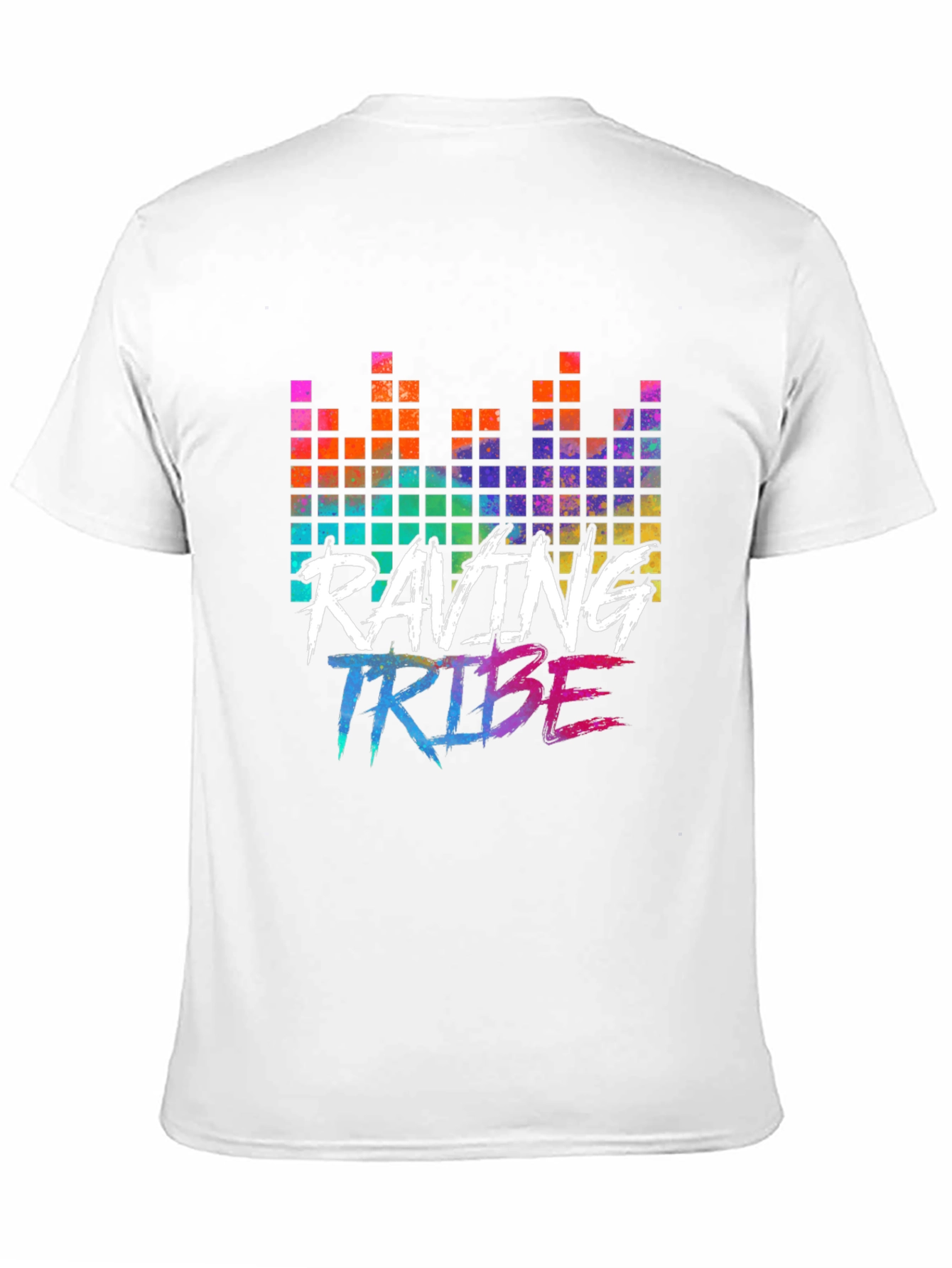 Raving Tribe Graphic Tee - Black Cotton T-Shirt
