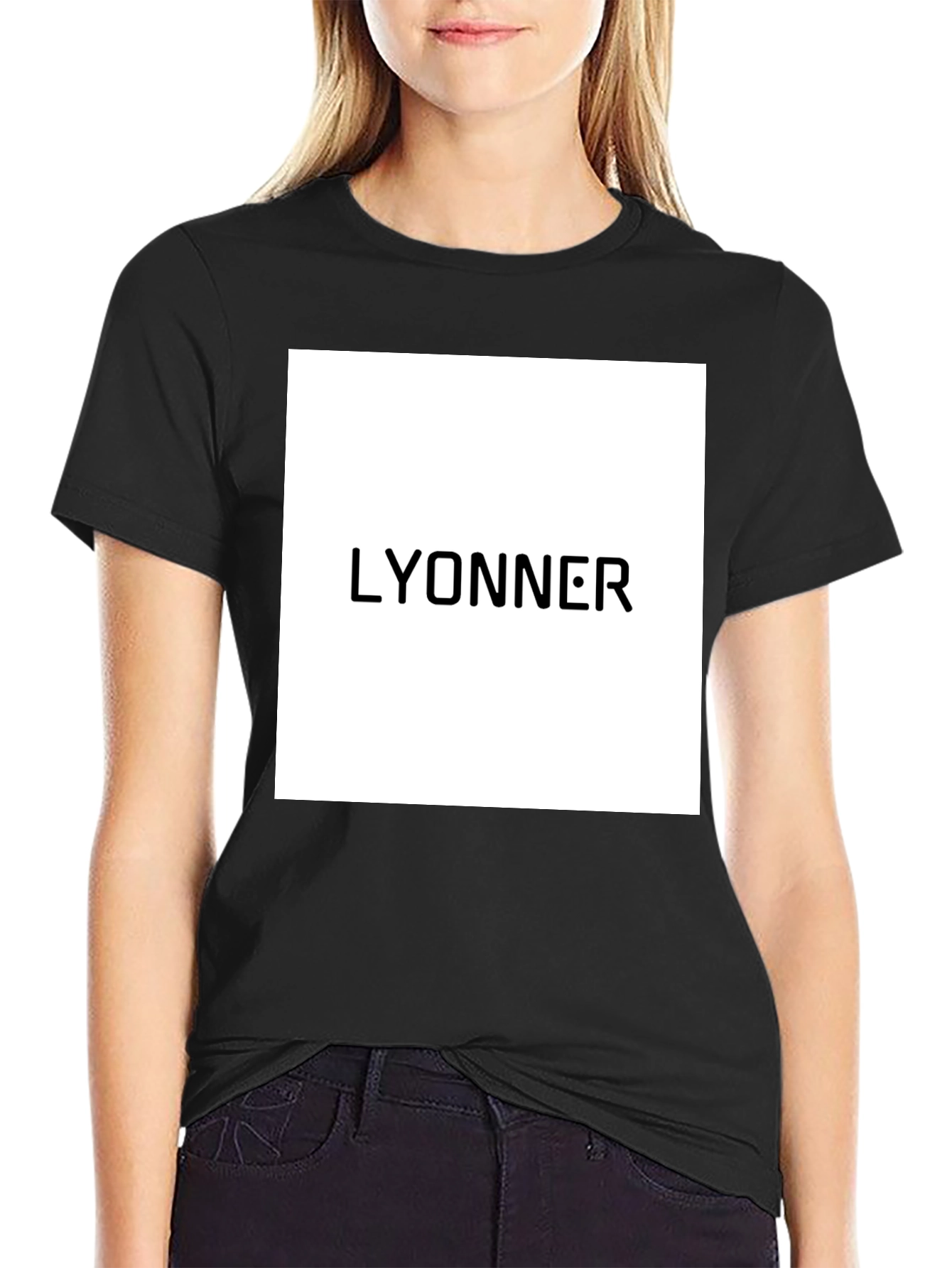 Lyonner Graphic Tee - Bold Minimalist Style