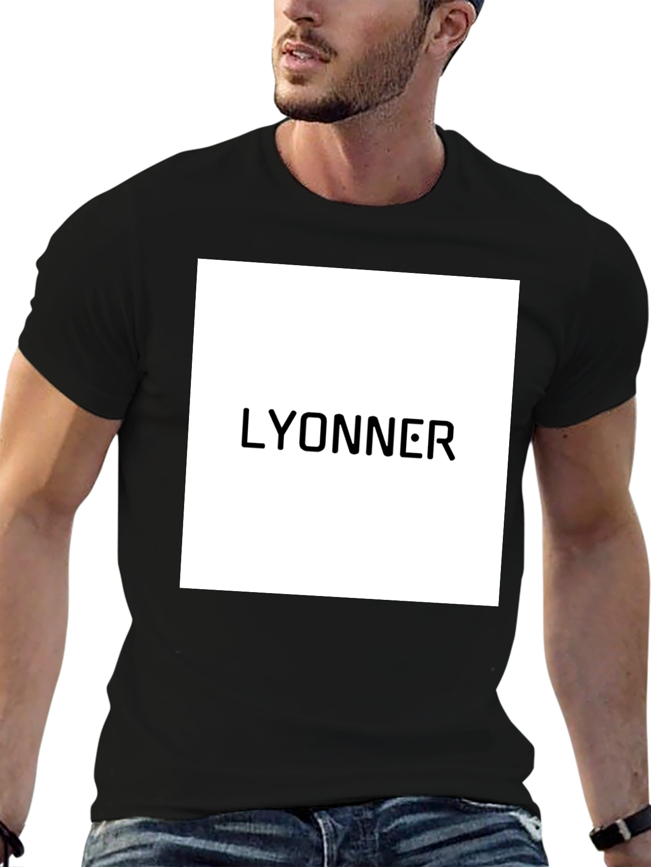 Lyonner Graphic Tee - Bold Minimalist Style