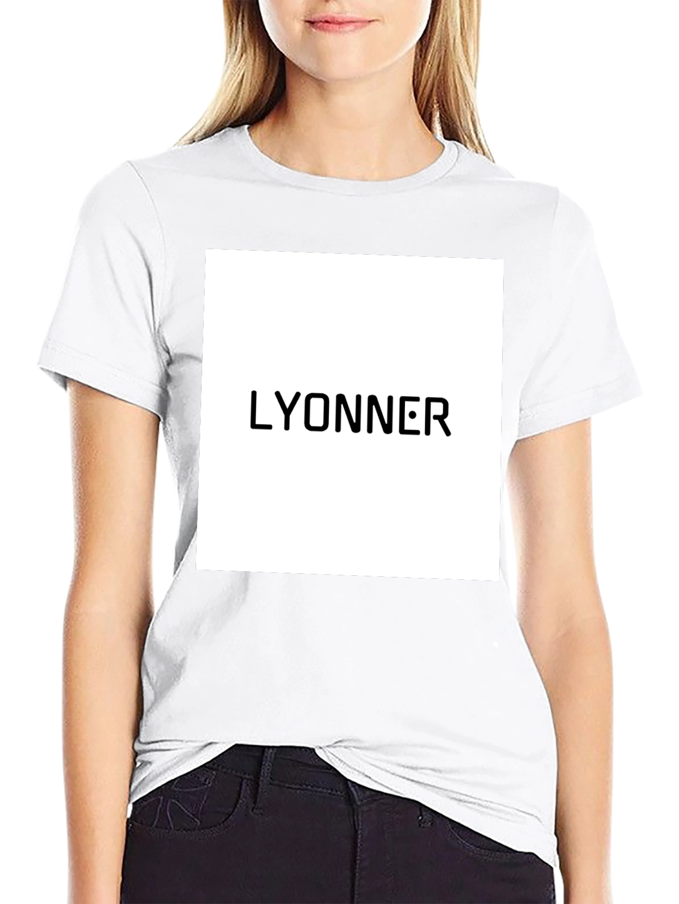 Lyonner Graphic Tee - Bold Minimalist Style