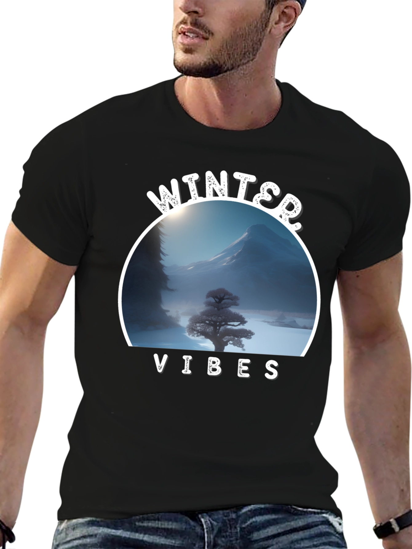 Winter Vibes Graphic T-Shirt