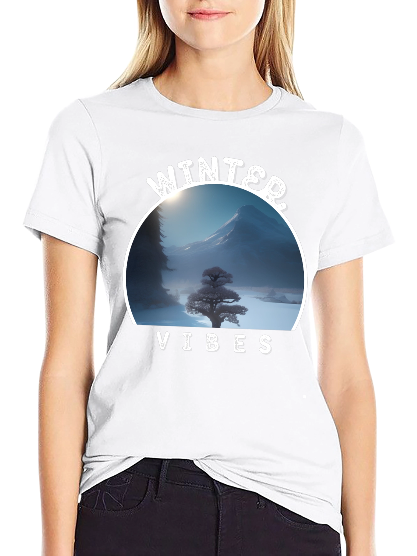 Winter Vibes Graphic T-Shirt