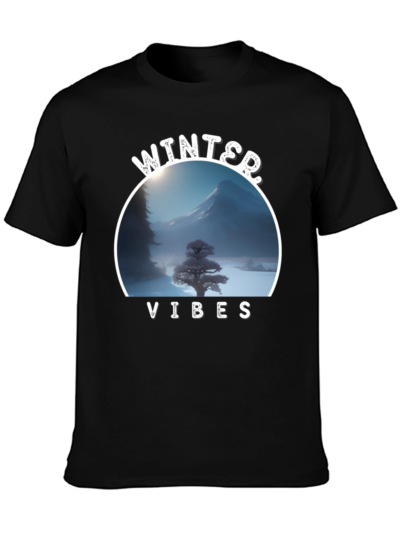 Winter Vibes Graphic T-Shirt