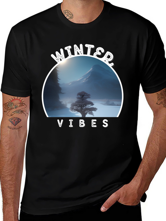 Winter Vibes Graphic T-Shirt