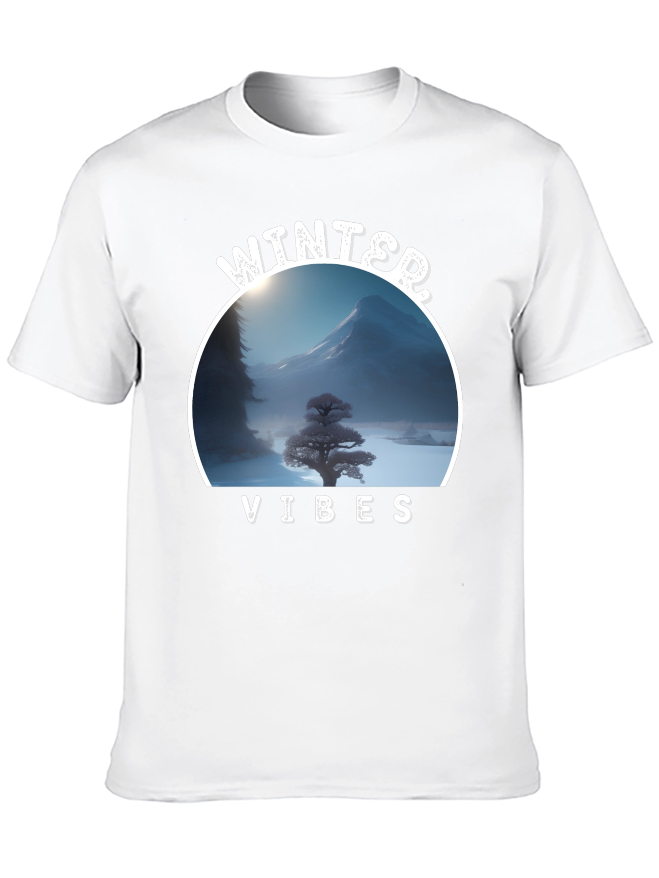 Winter Vibes Graphic T-Shirt