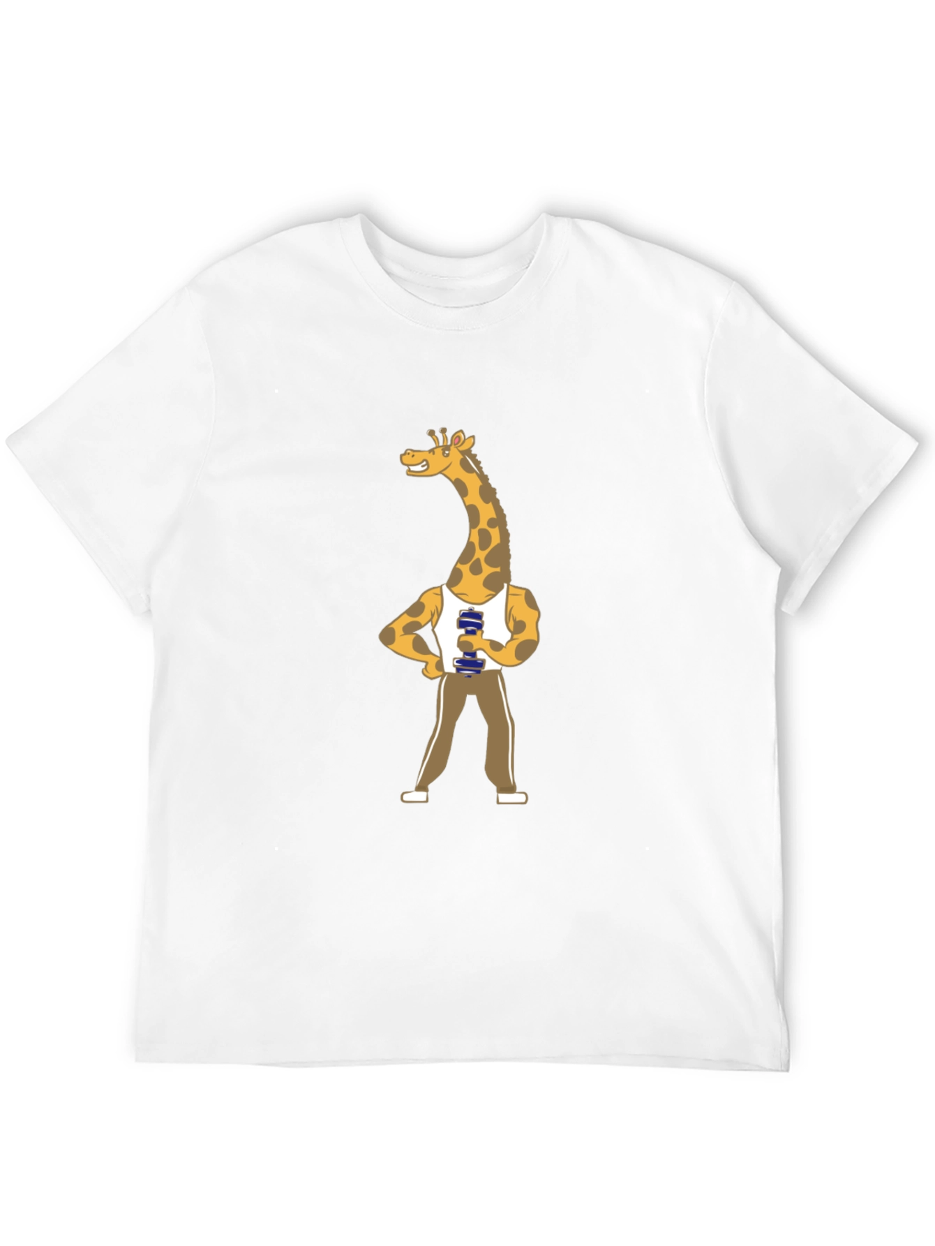 Giraffe Gym T-Shirt - Funny Workout Tee