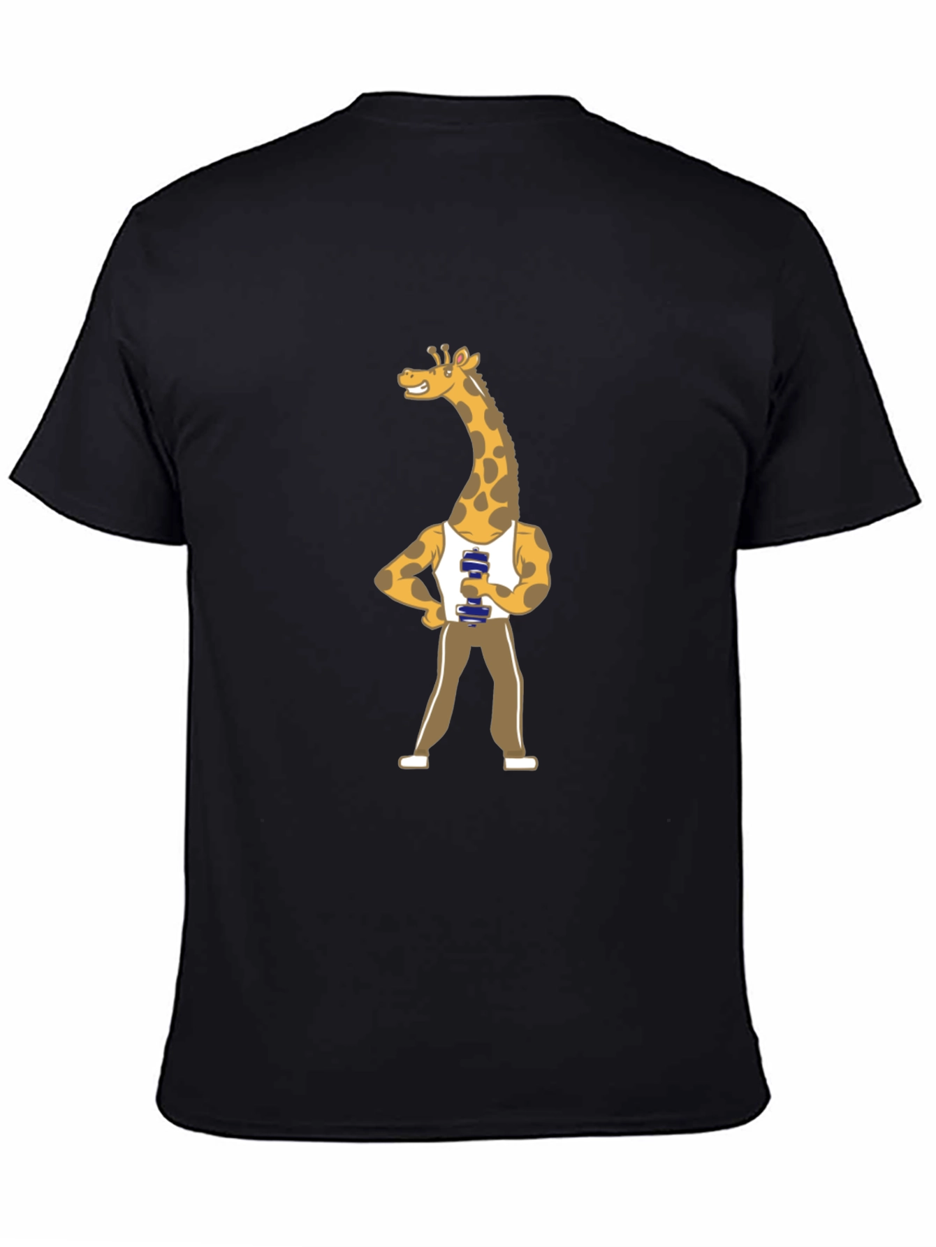Giraffe Gym T-Shirt - Funny Workout Tee