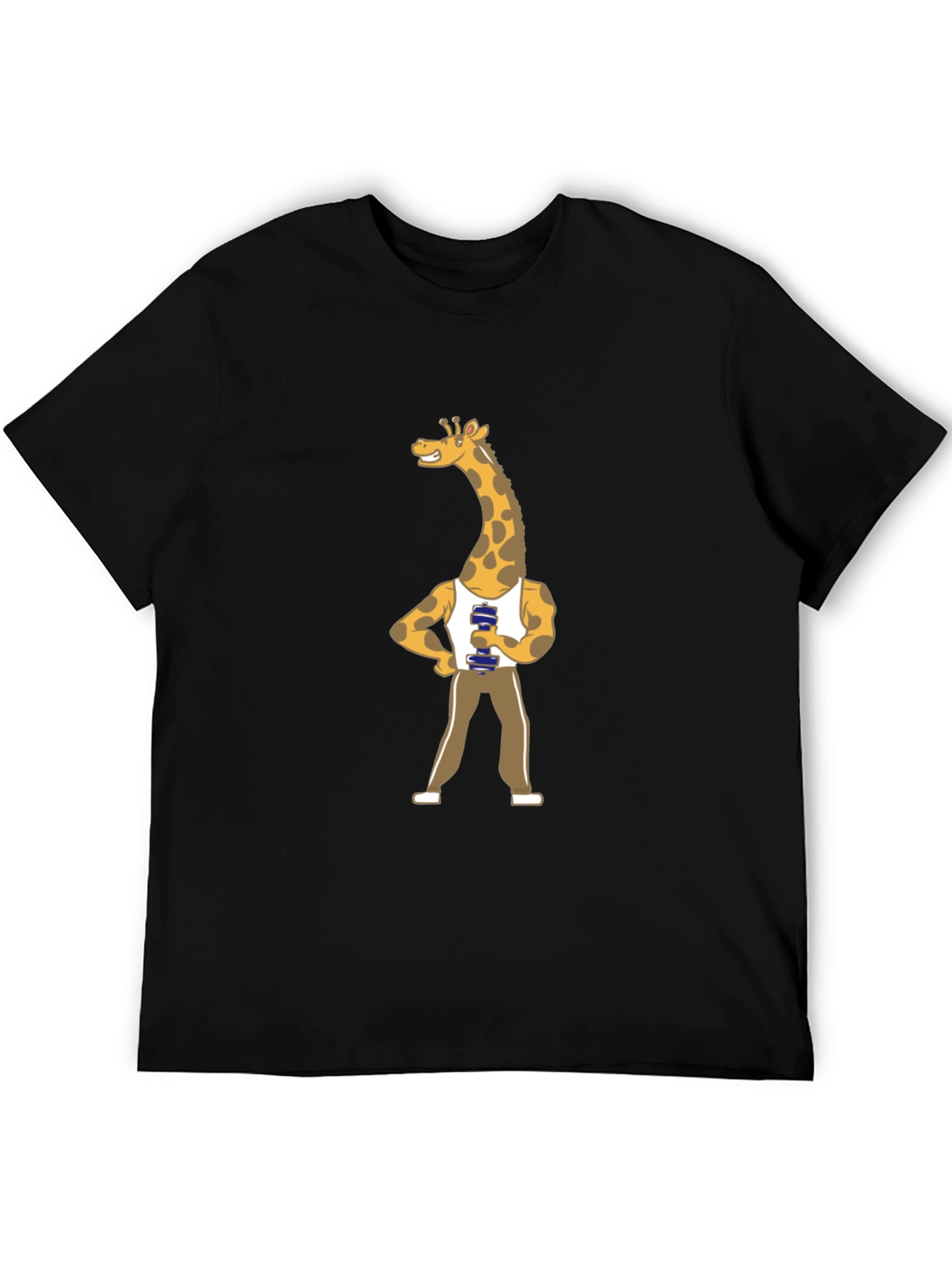 Giraffe Gym T-Shirt - Funny Workout Tee