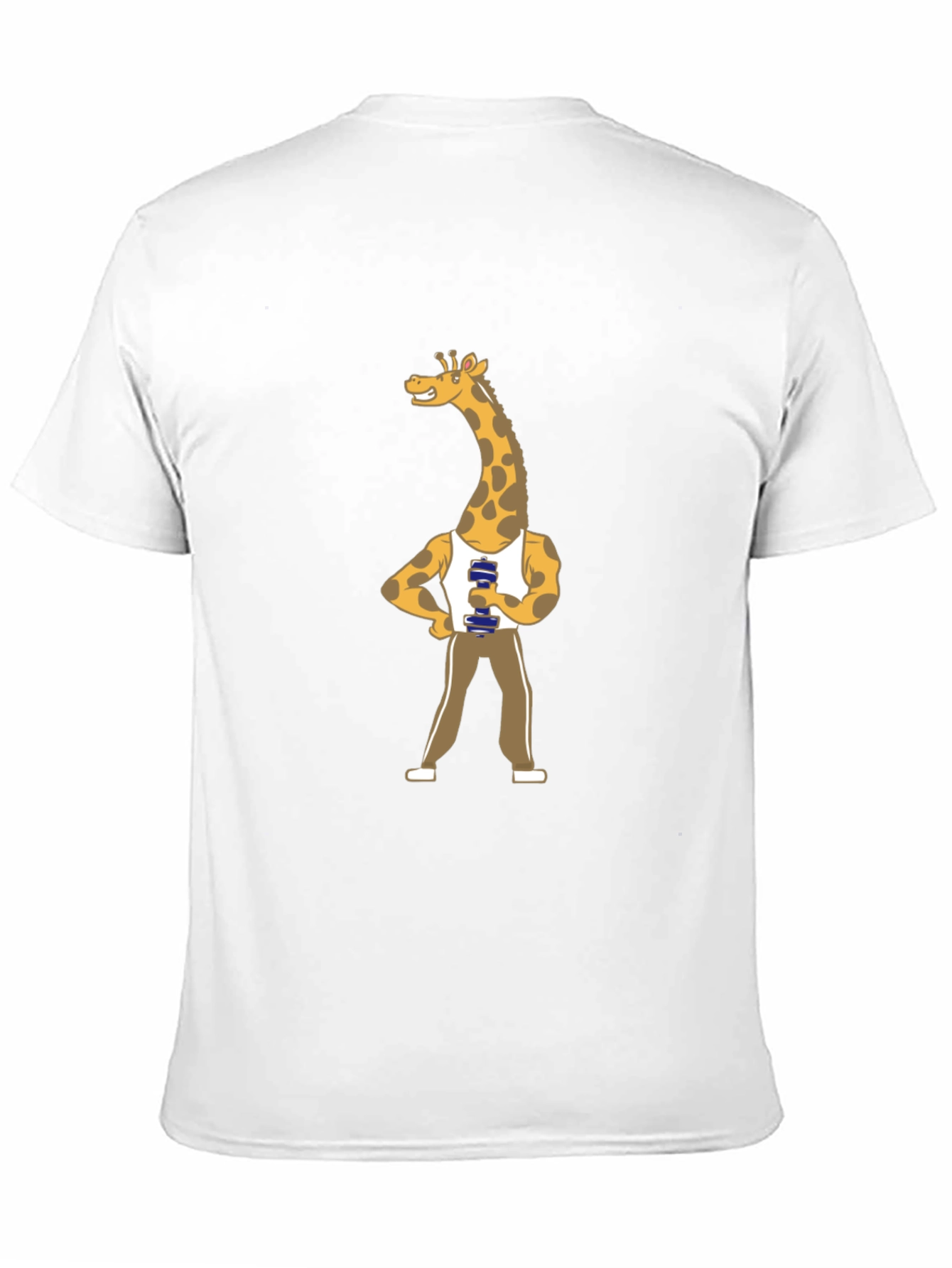 Giraffe Gym T-Shirt - Funny Workout Tee