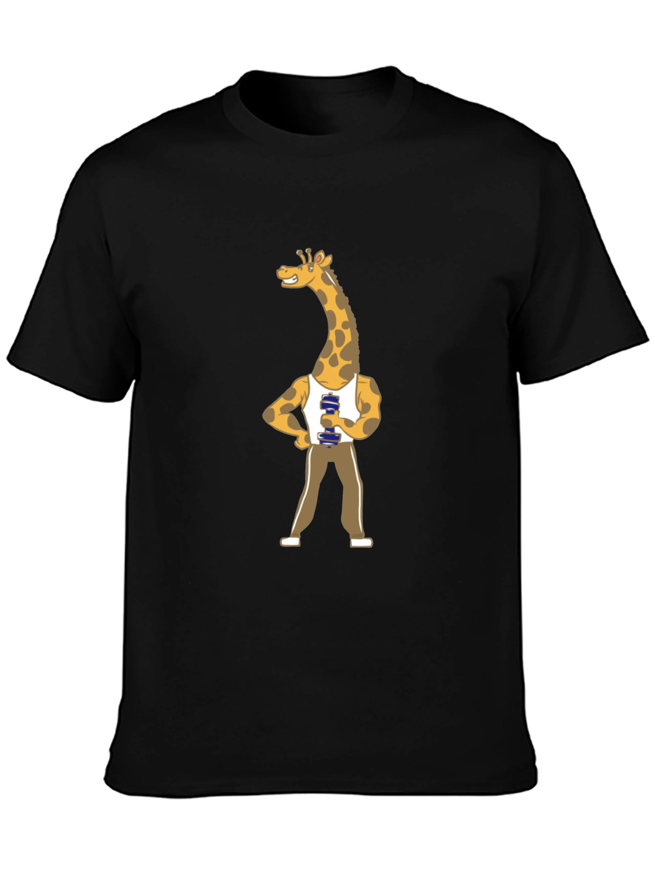 Giraffe Gym T-Shirt - Funny Workout Tee