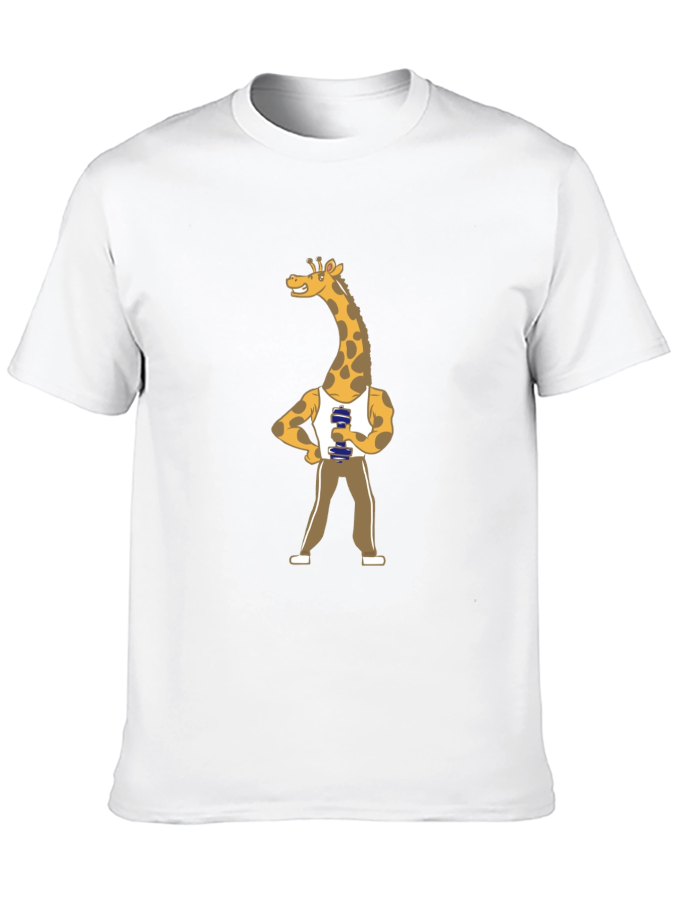 Giraffe Gym T-Shirt - Funny Workout Tee