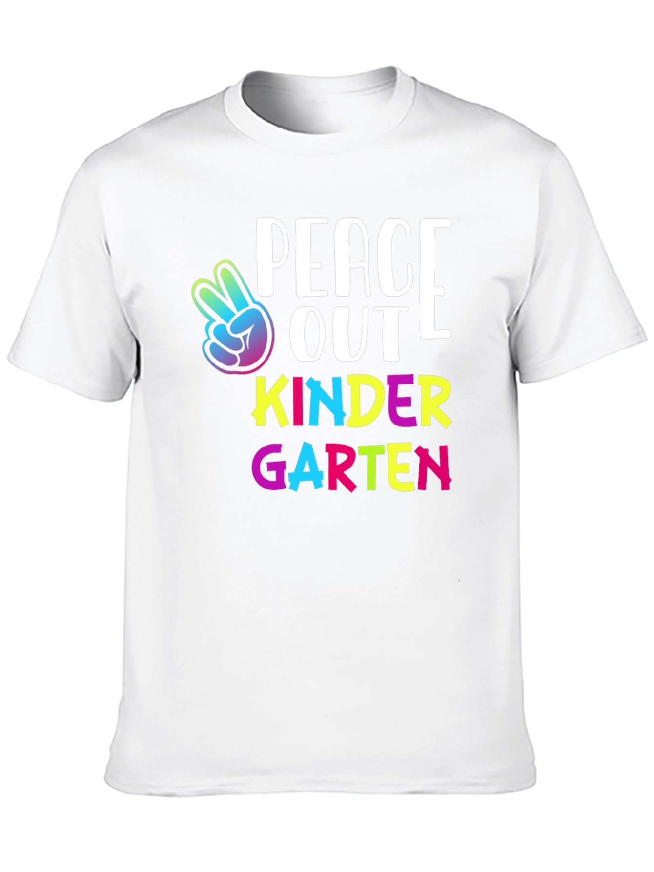 Peace Out Kindergarten T-Shirt