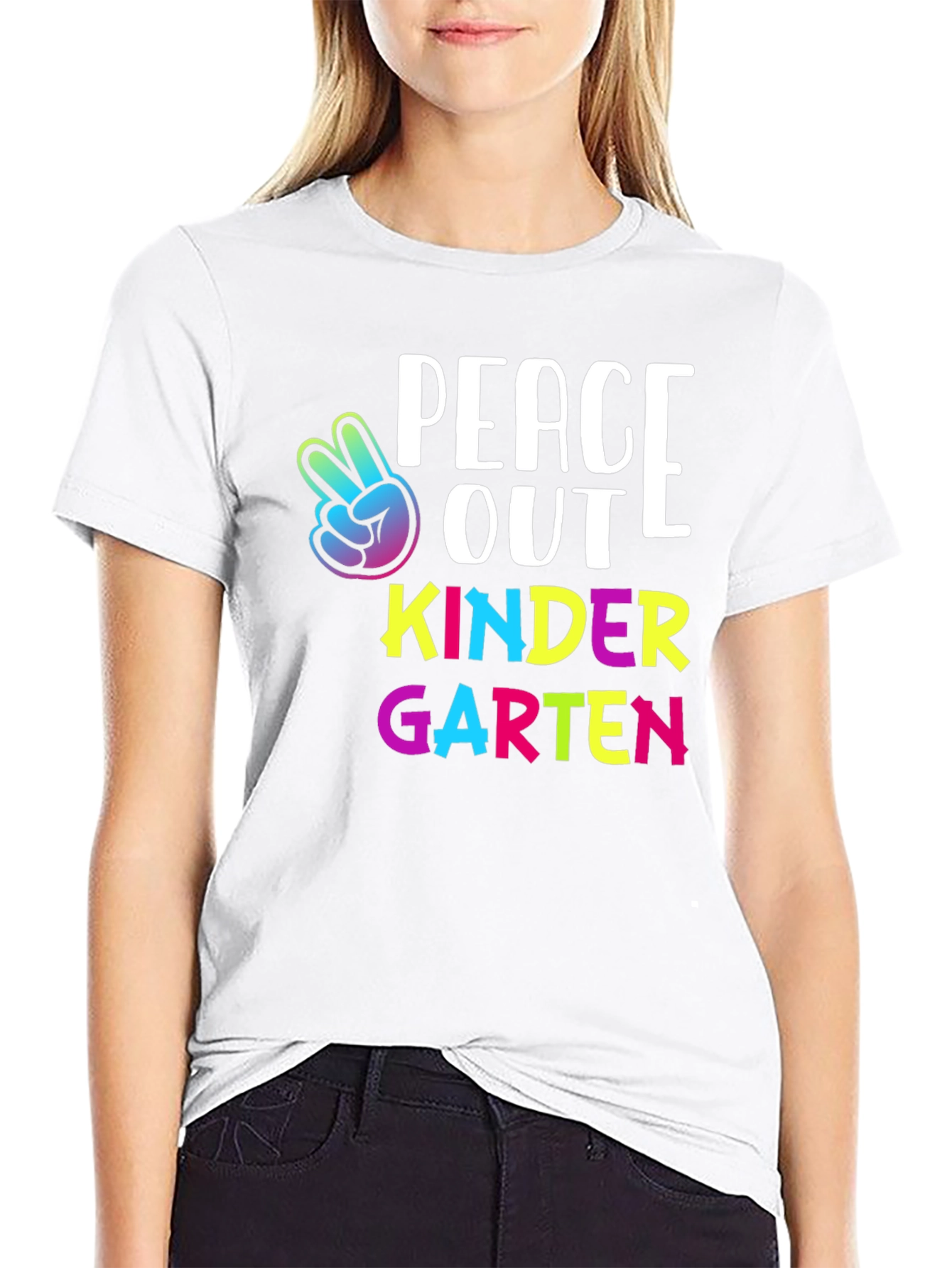 Peace Out Kindergarten T-Shirt