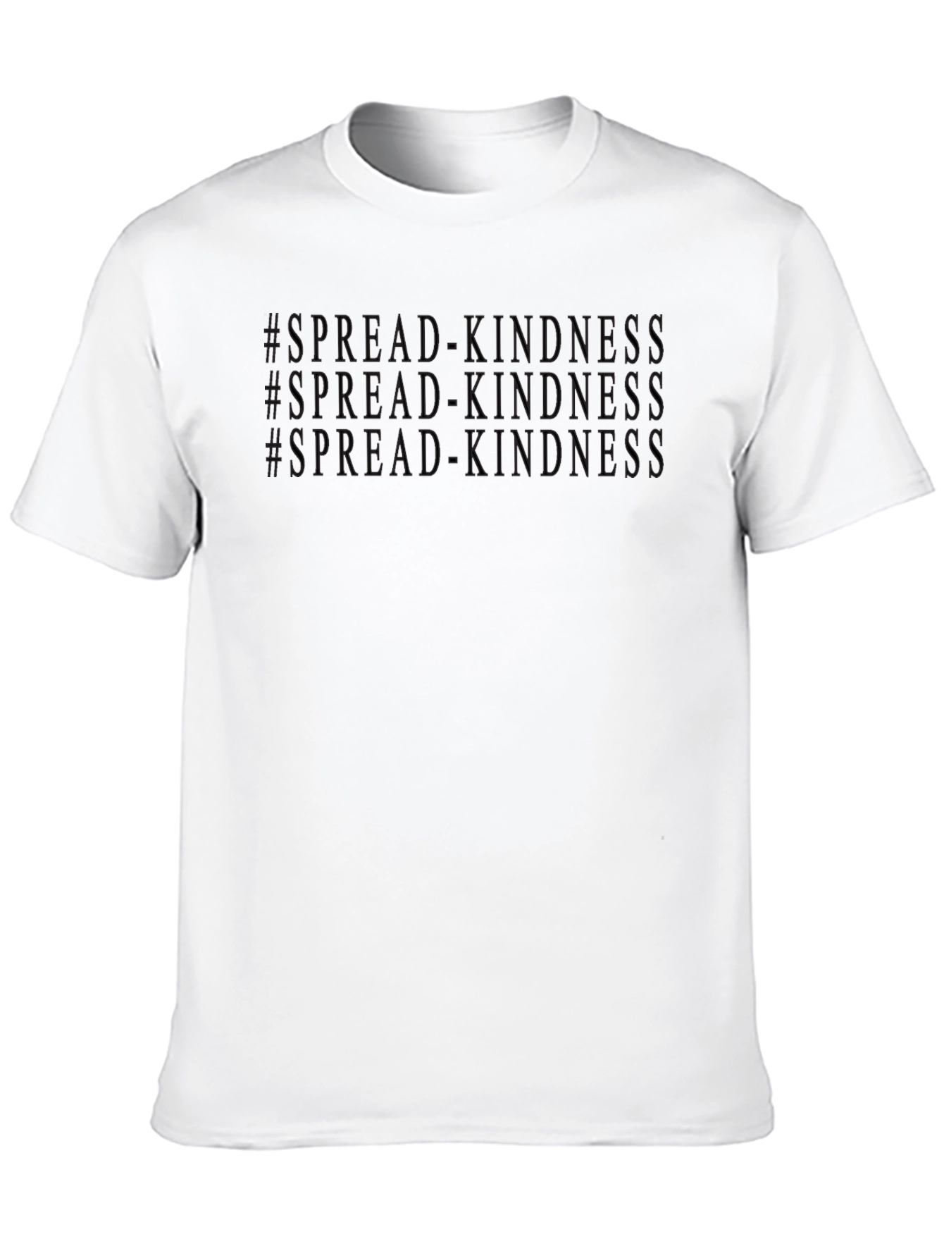 Mens Black Spread Kindness T-Shirt