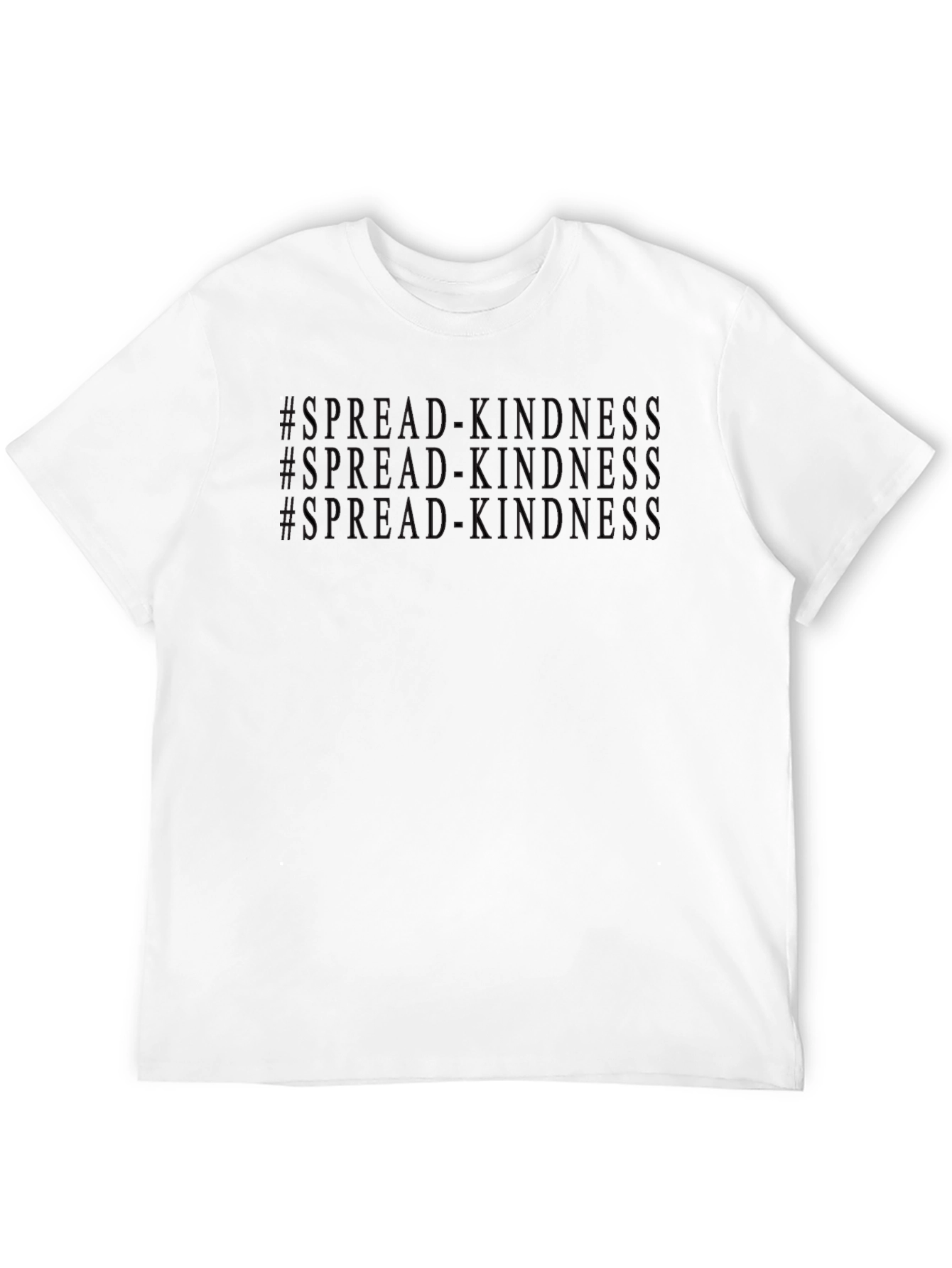 Mens Black Spread Kindness T-Shirt