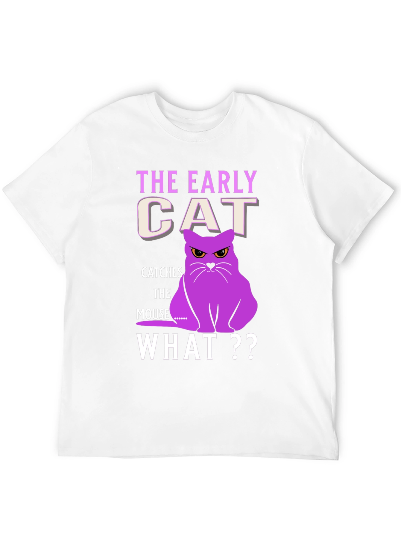 Early Cat T-Shirt - Funny Cat Lover Tee