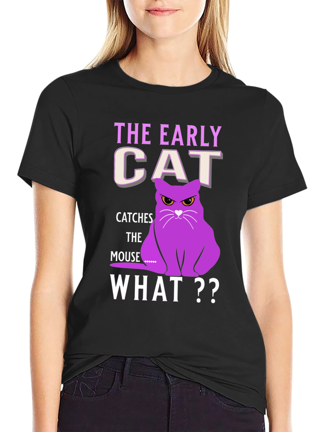 Early Cat T-Shirt - Funny Cat Lover Tee
