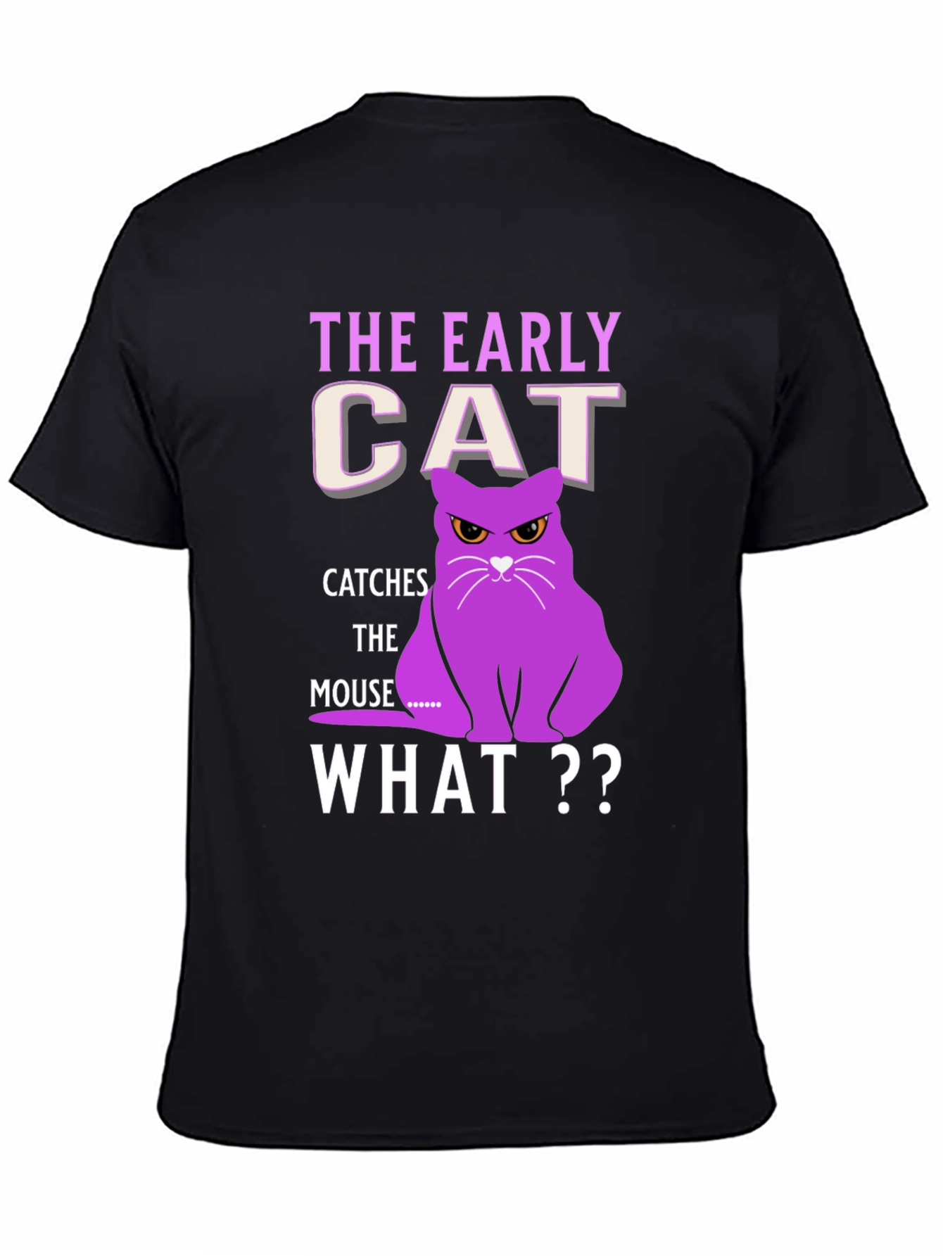Early Cat T-Shirt - Funny Cat Lover Tee
