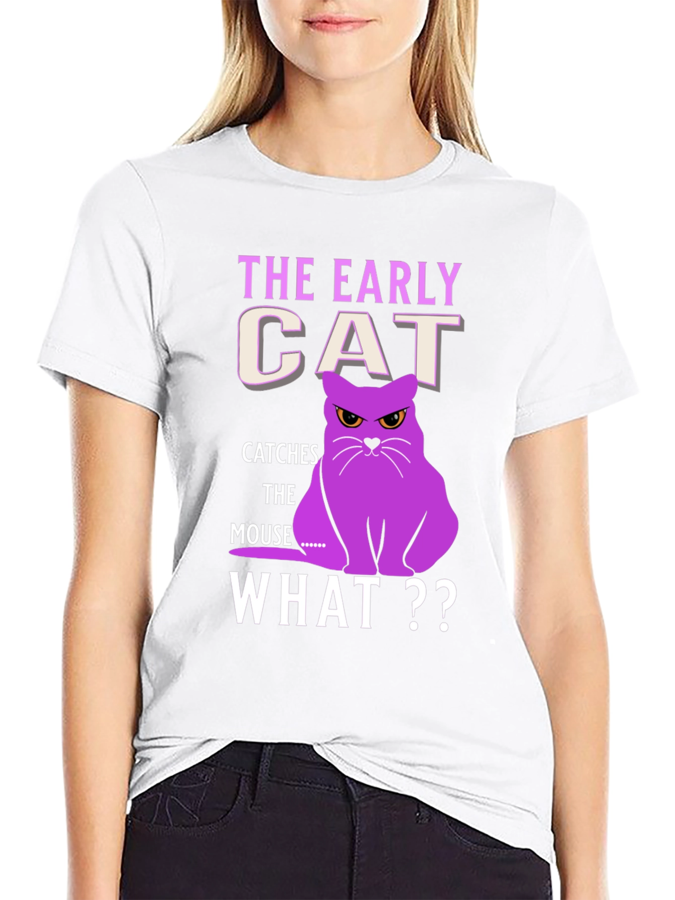 Early Cat T-Shirt - Funny Cat Lover Tee