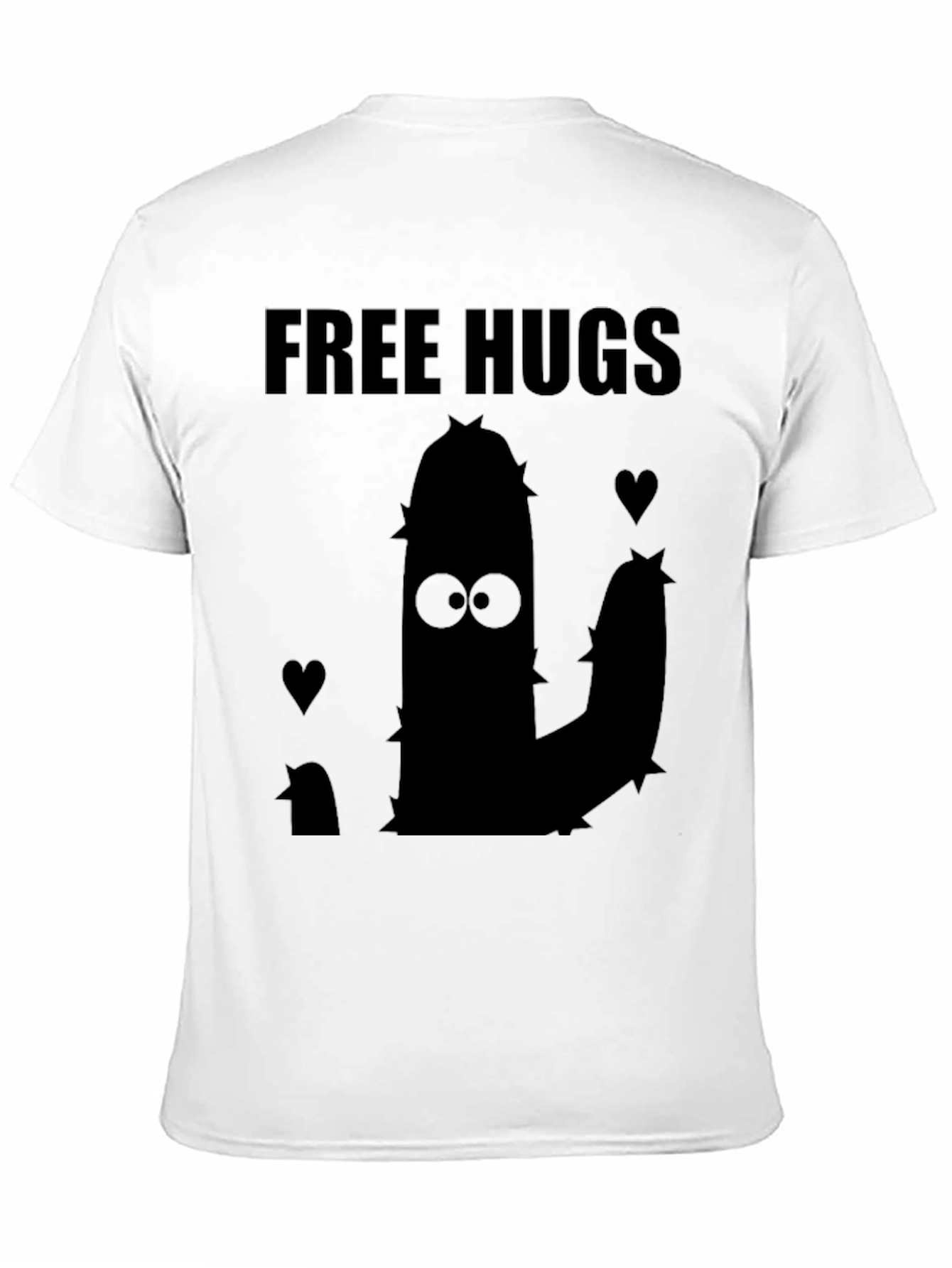 Free Hugs Cactus Graphic Tee - Unisex