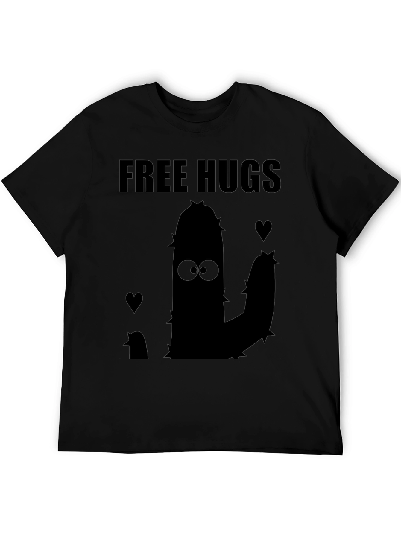 Free Hugs Cactus Graphic Tee - Unisex