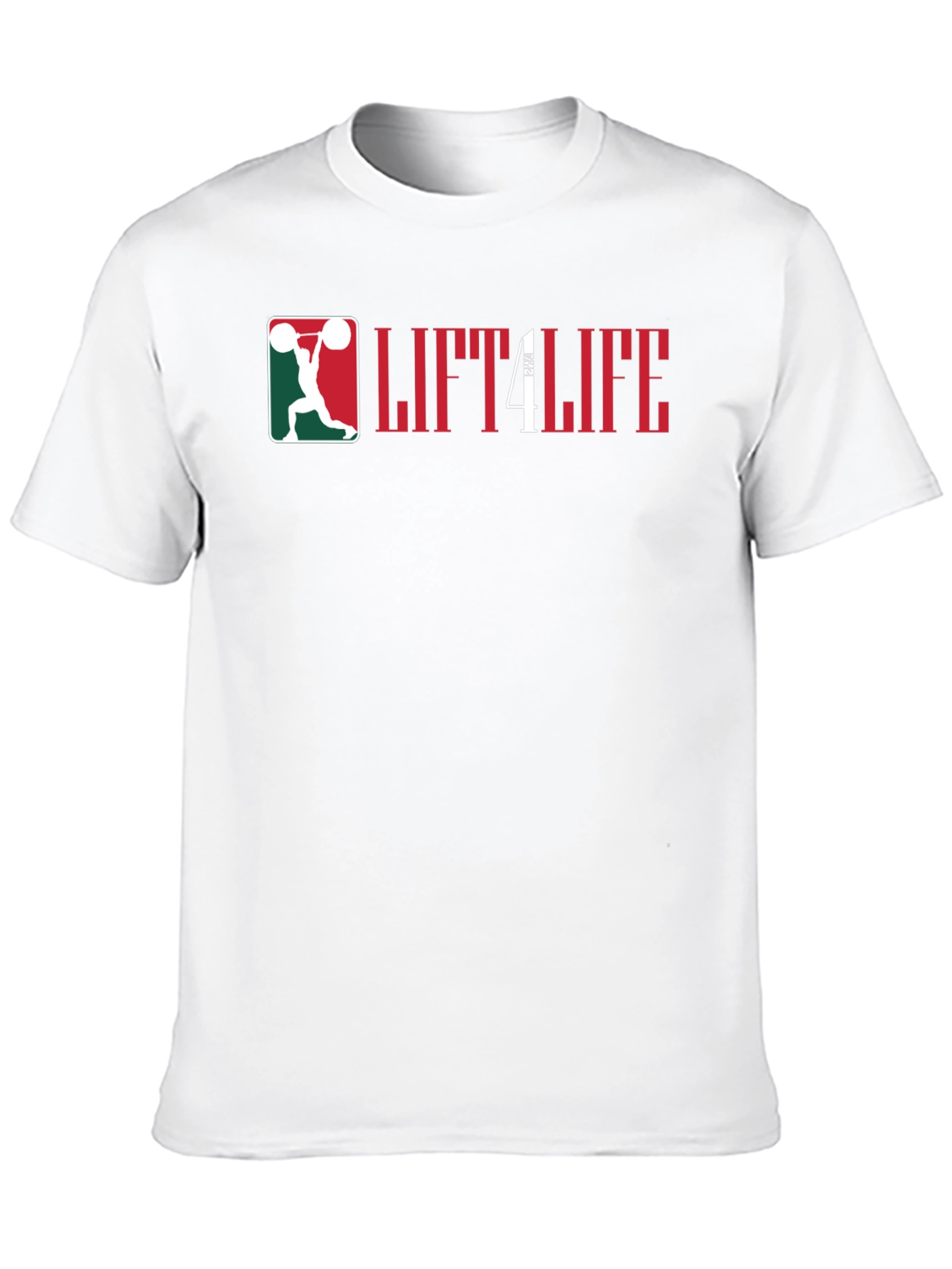 Lift4Life Black Graphic Tee - Fitness Apparel