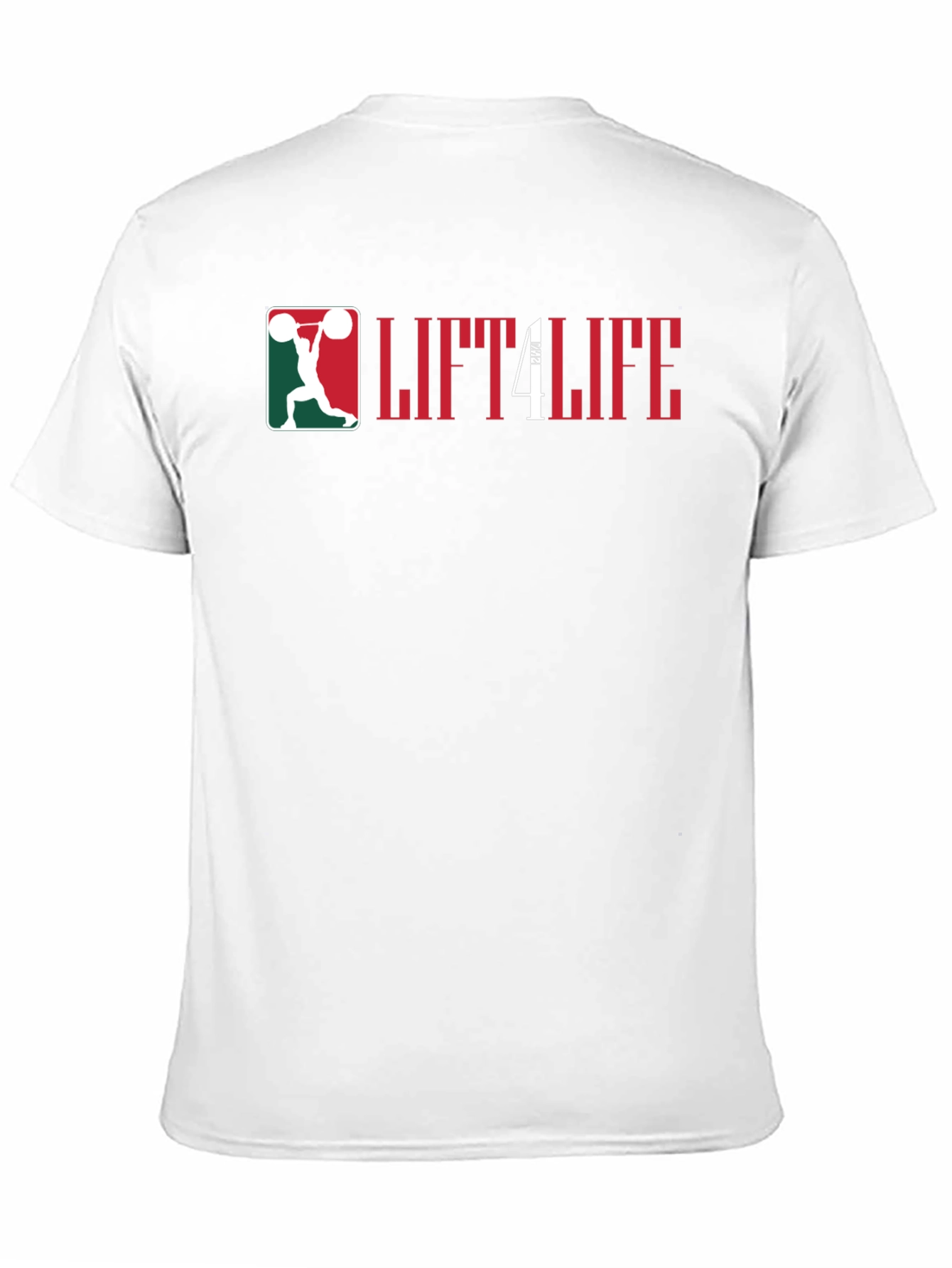 Lift4Life Black Graphic Tee - Fitness Apparel