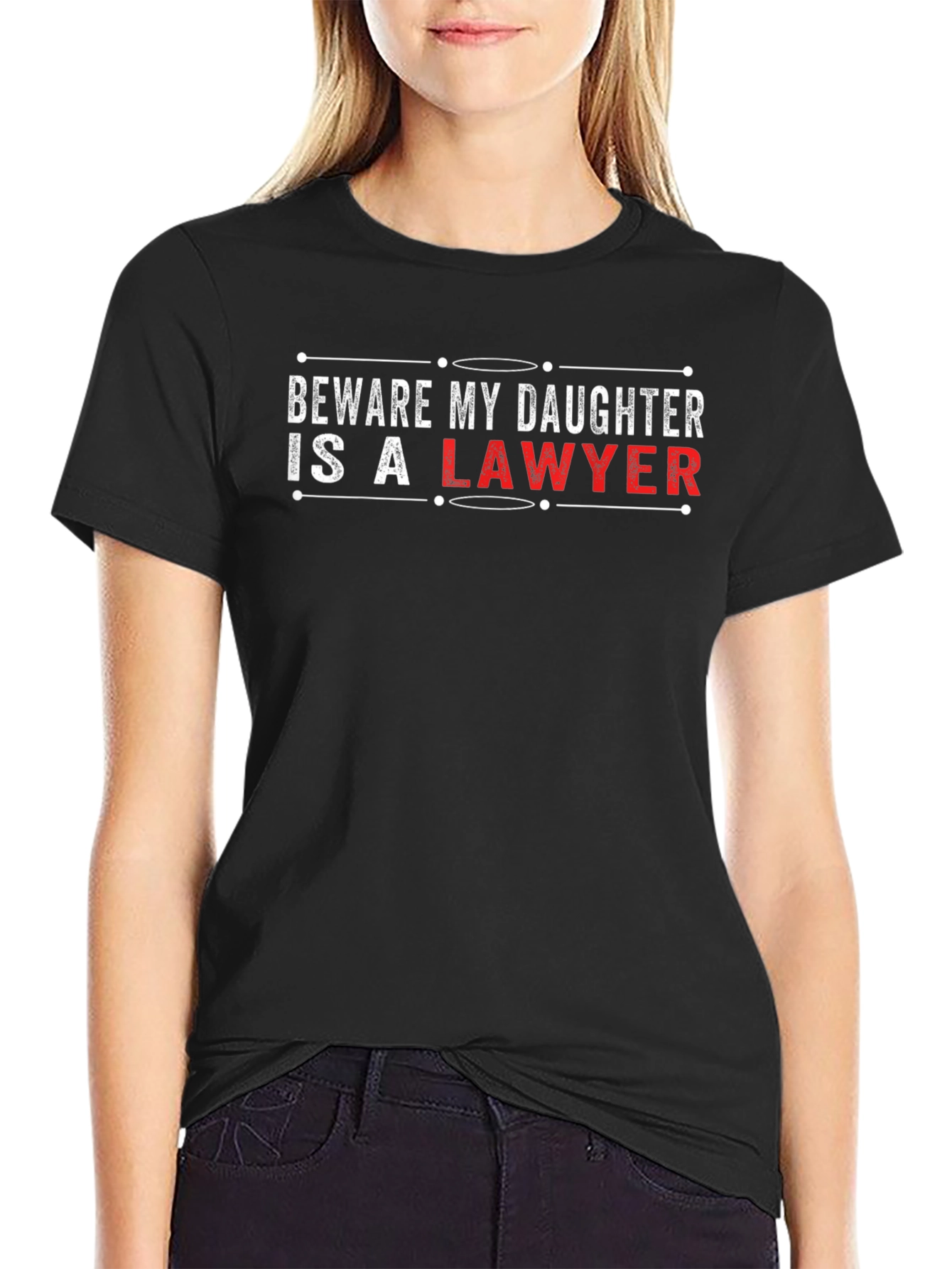 Beware My Daughter is a Lawyer T-Shirt