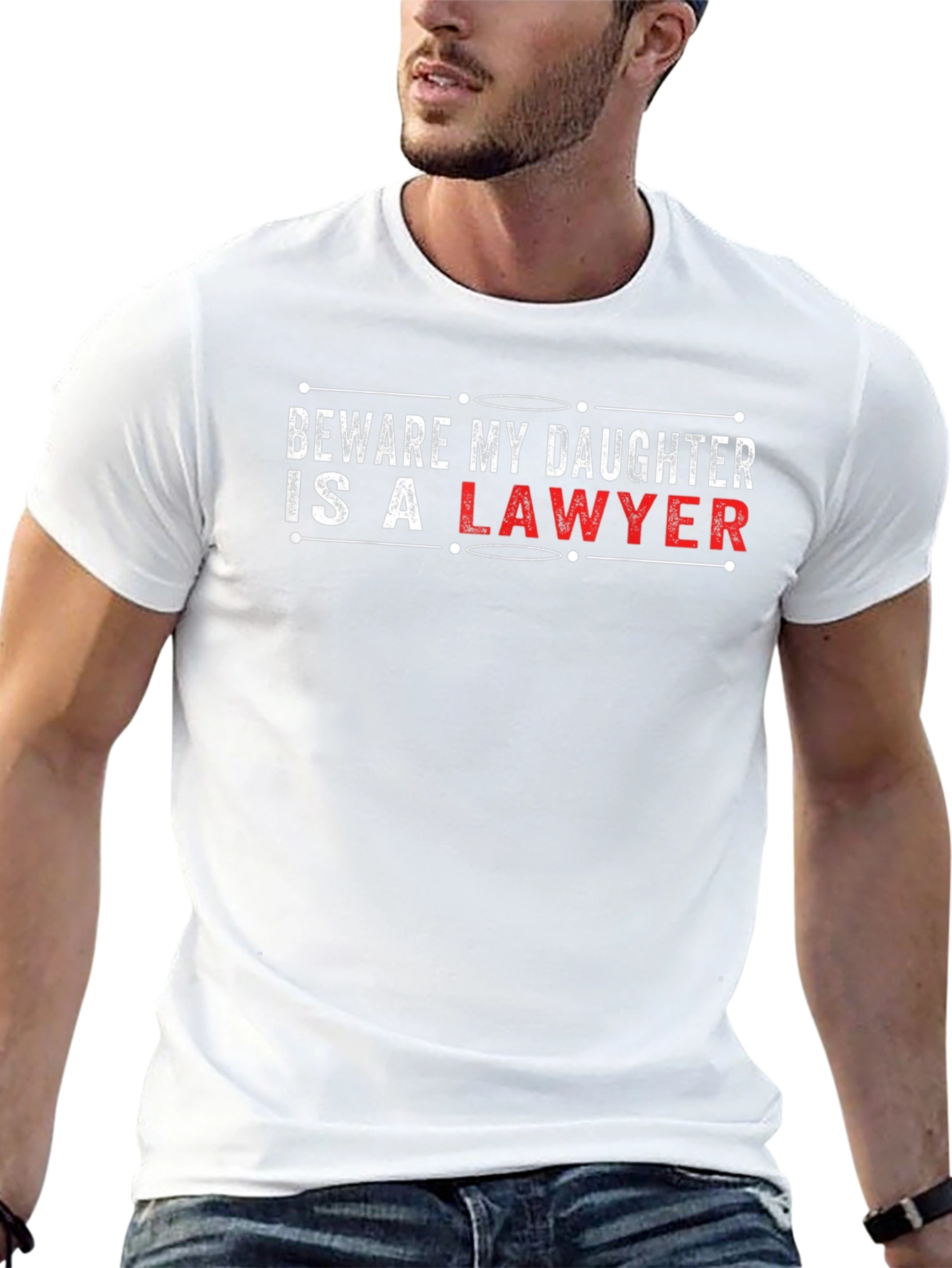 Beware My Daughter is a Lawyer T-Shirt