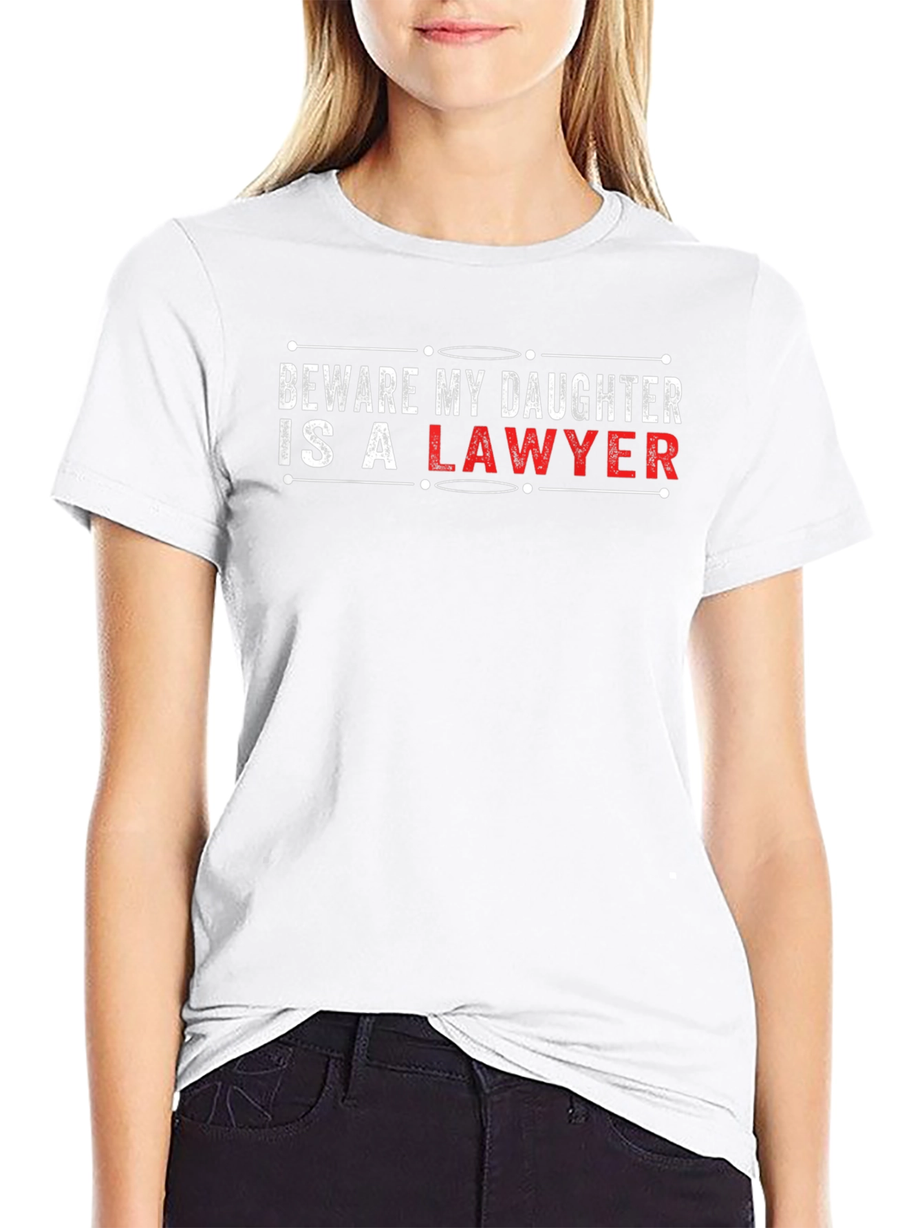 Beware My Daughter is a Lawyer T-Shirt