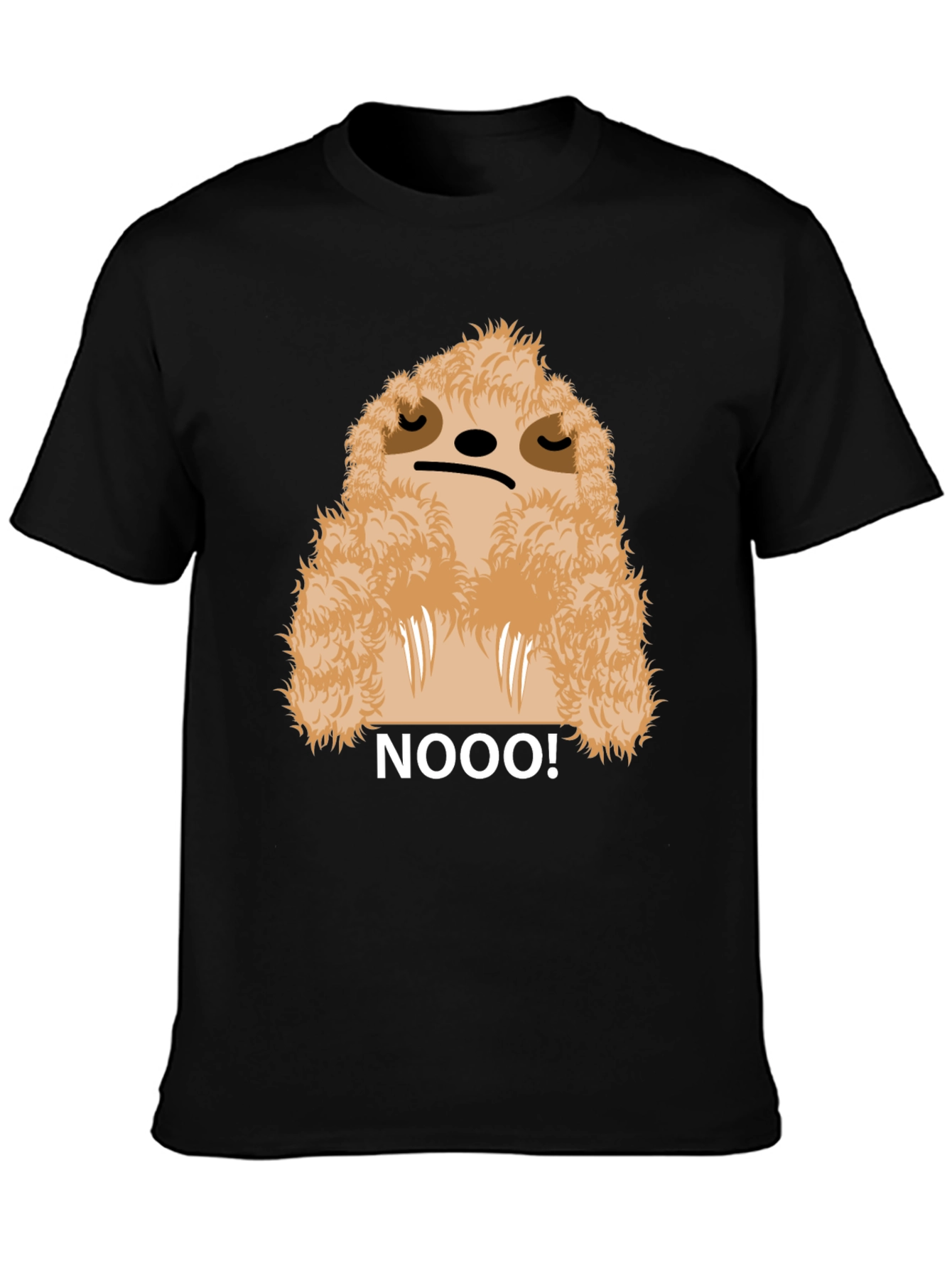 Sloth NOOO! Graphic Tee - Funny Animal T-Shirt