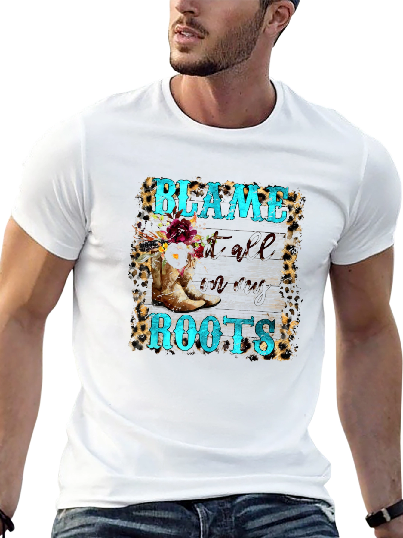 Blame it All on My Roots Graphic Tee
