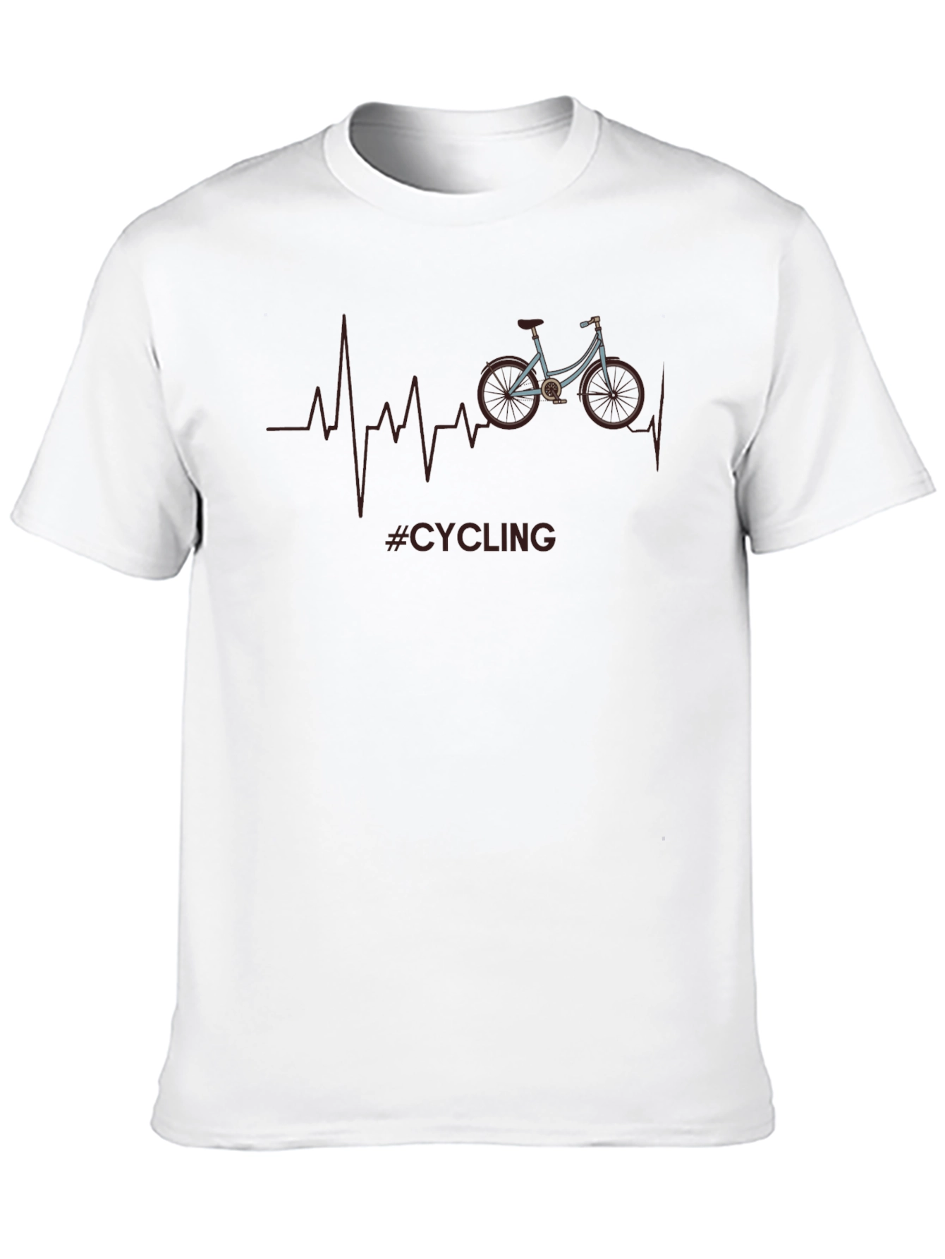Cycling Heartbeat T-Shirt